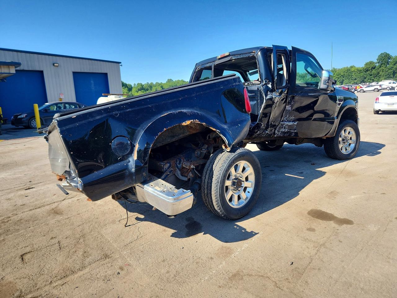 2009 Ford F350 Super Duty Black vin: 1FTWX31R49EA30252