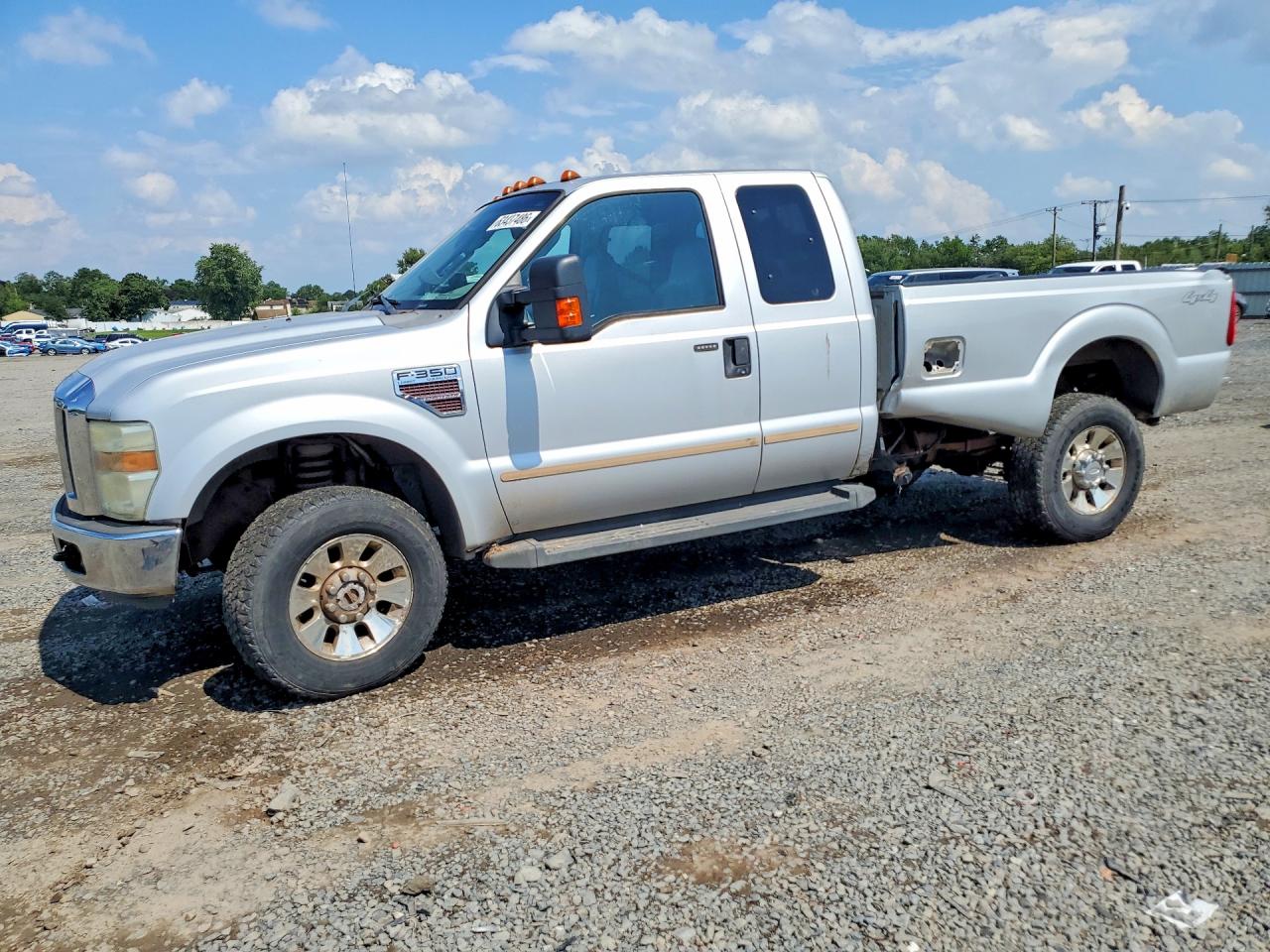 2008 Ford F350 Srw Super Duty Silver vin: 1FTWX31RX8EA32117