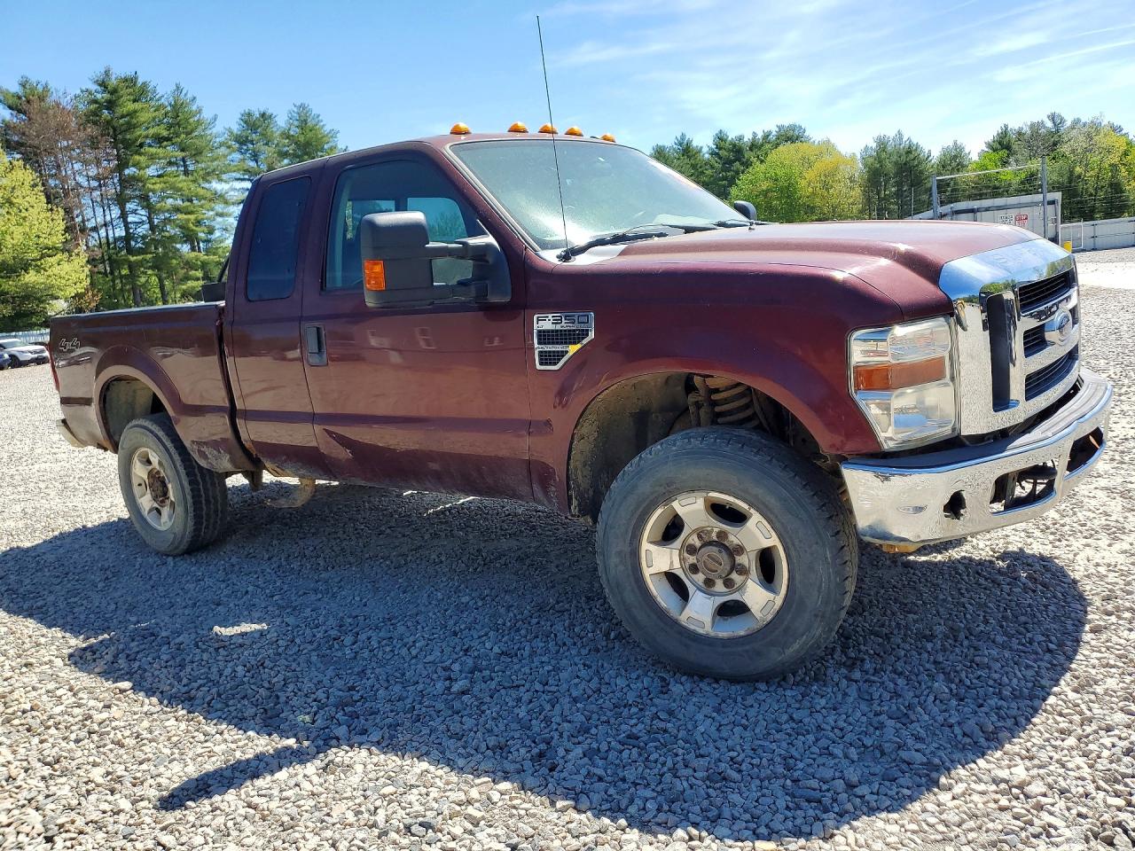 2009 Ford F-350 Super Duty Burgundy vin: 1FTWX31Y59EB23630