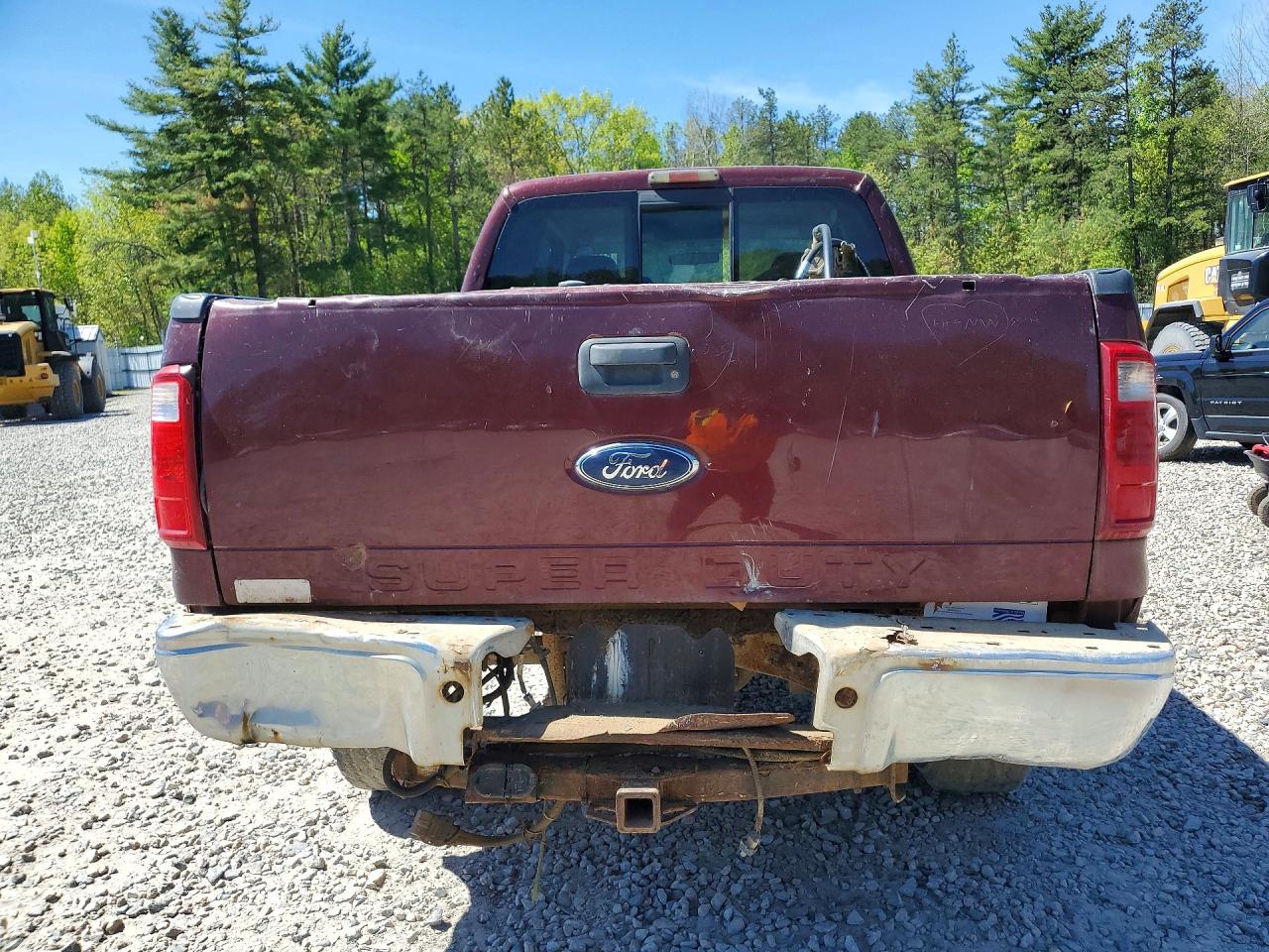 2009 Ford F-350 Super Duty Burgundy vin: 1FTWX31Y59EB23630