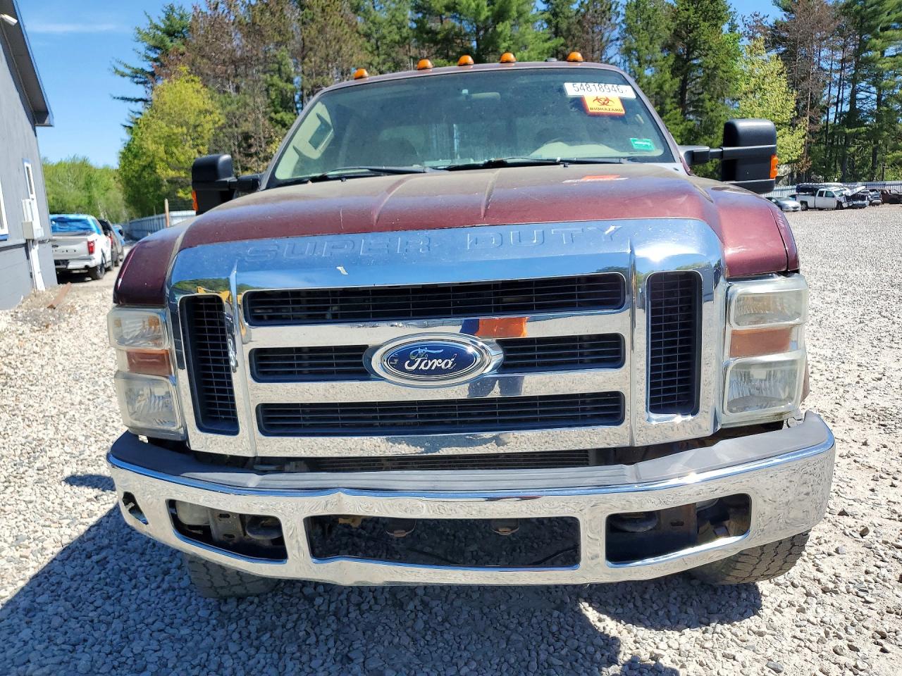 2009 Ford F-350 Super Duty Burgundy vin: 1FTWX31Y59EB23630