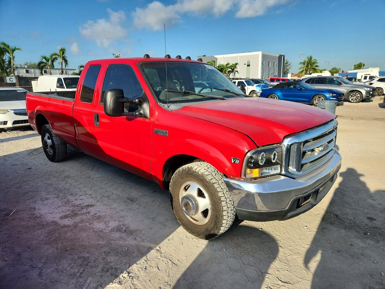 1999 Ford F350 Super Duty Красный vin: 1FTWX32F3XEA24203