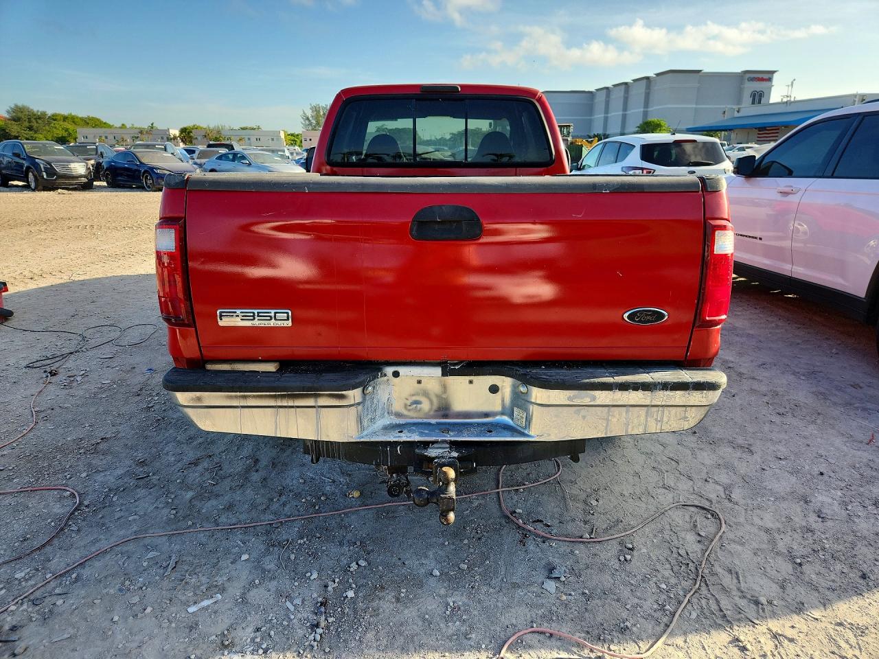 1999 Ford F350 Super Duty Красный vin: 1FTWX32F3XEA24203