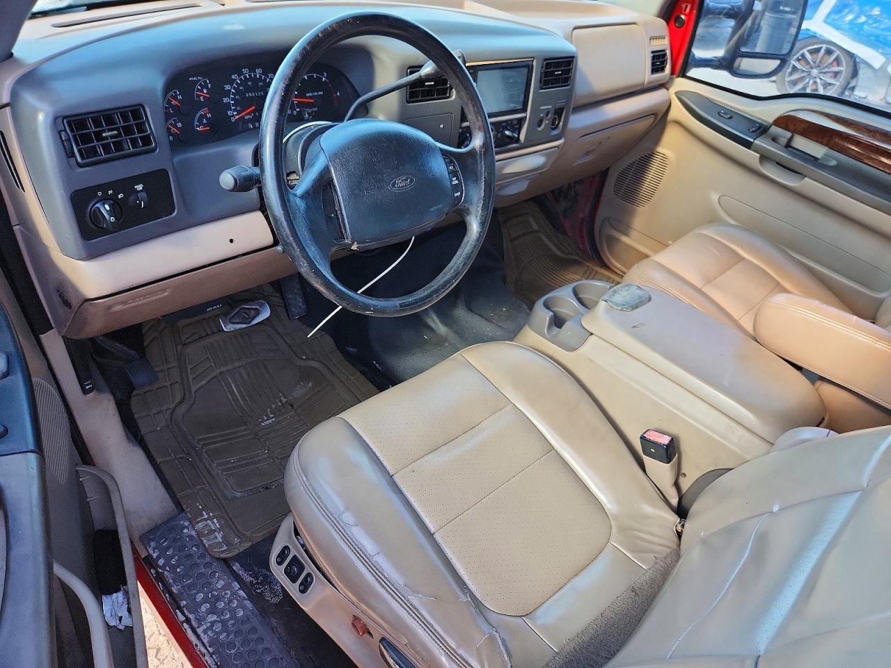 1999 Ford F350 Super Duty Красный vin: 1FTWX32F3XEA24203