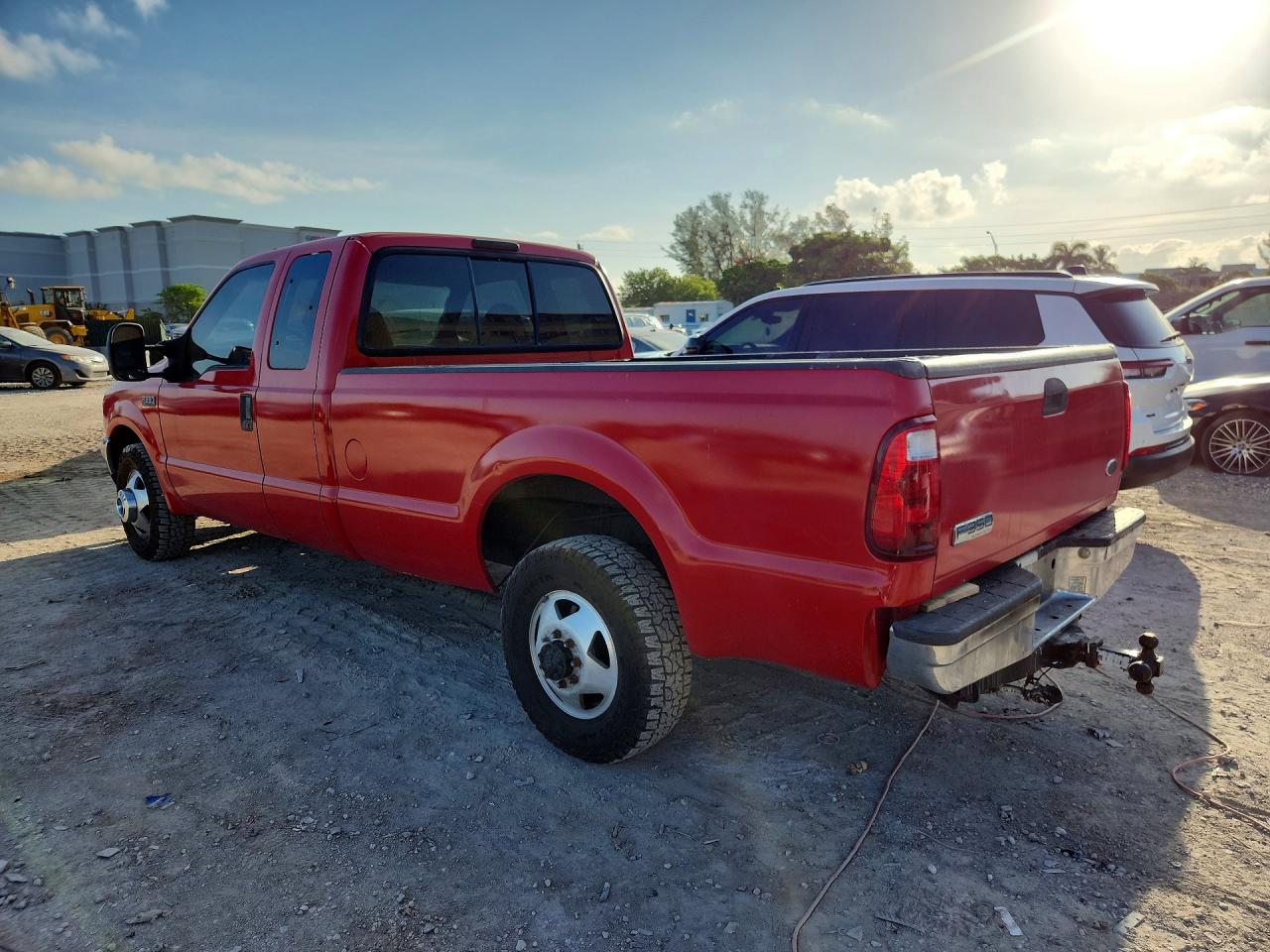 1999 Ford F350 Super Duty Красный vin: 1FTWX32F3XEA24203