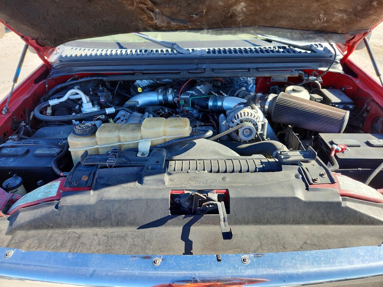 1999 Ford F350 Super Duty Красный vin: 1FTWX32F3XEA24203