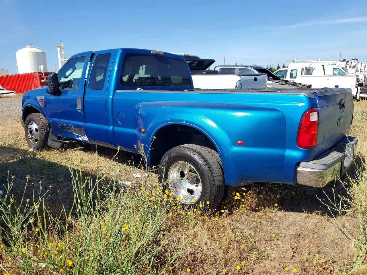 2009 Ford F350 Super Duty Blue vin: 1FTWX32R49EA41797