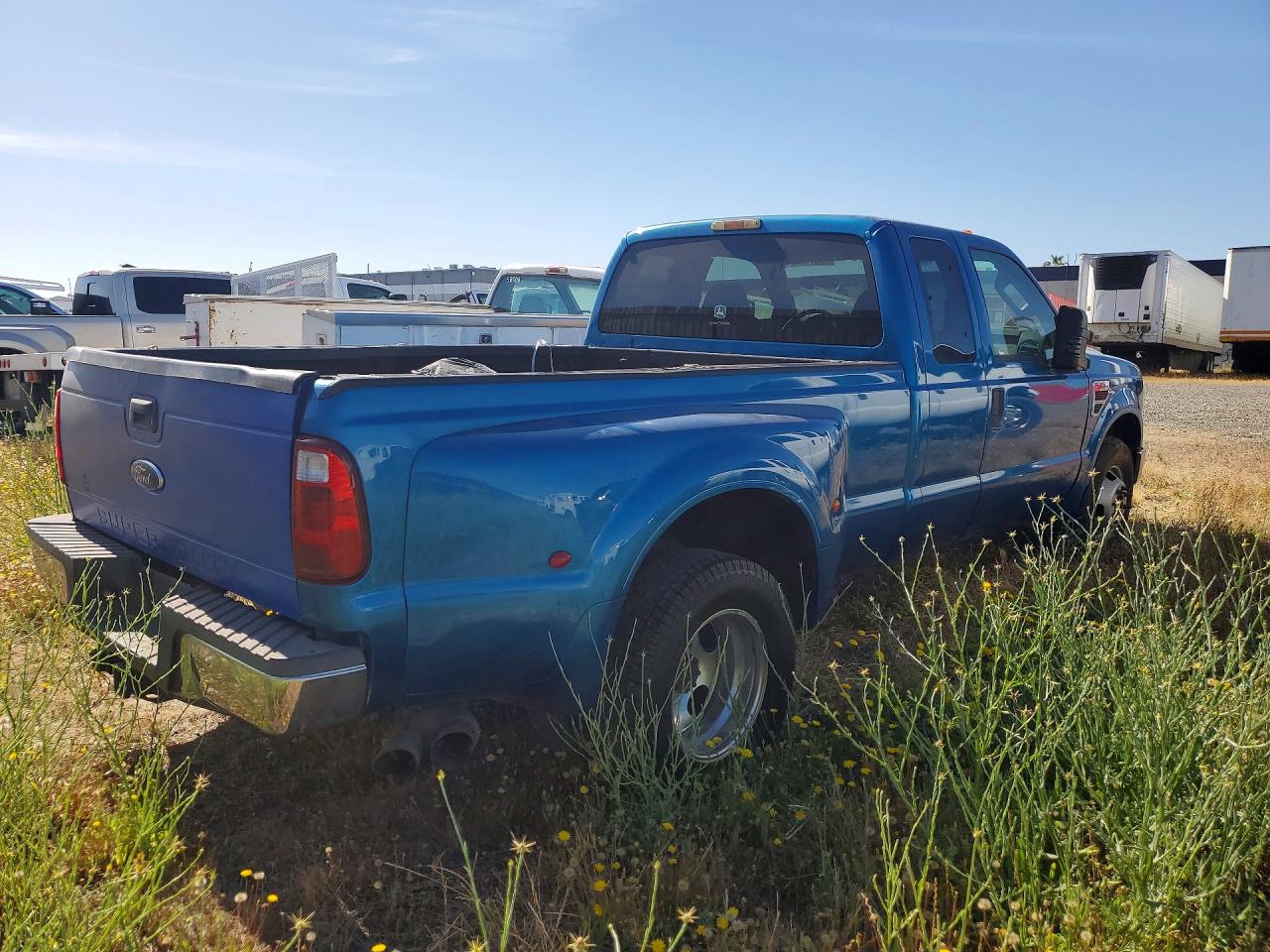 2009 Ford F350 Super Duty Blue vin: 1FTWX32R49EA41797