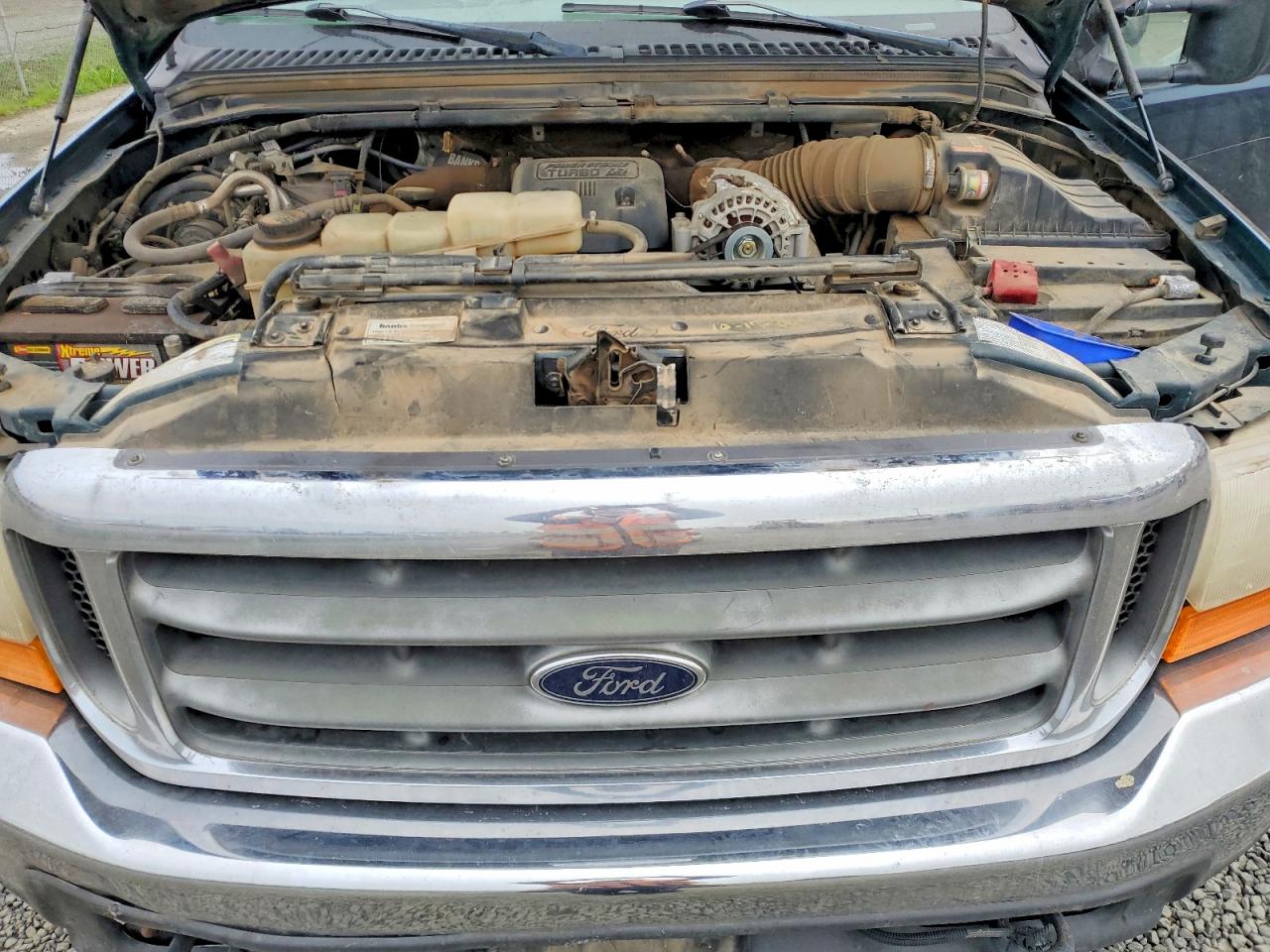 1999 Ford F350 Super Duty Blue vin: 1FTWX33F2XEB99525