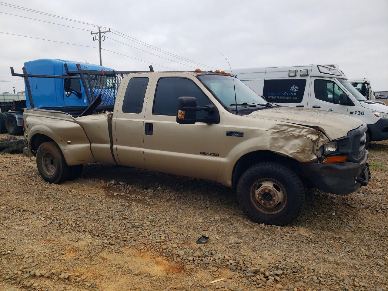 2000 Ford F350 Super Duty Gold vin: 1FTWX33F7YEB52492