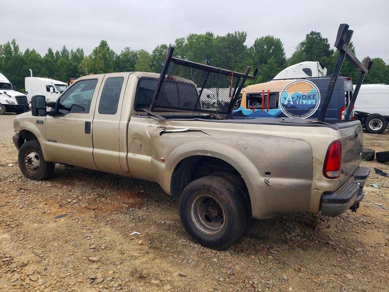 2000 Ford F350 Super Duty Gold vin: 1FTWX33F7YEB52492