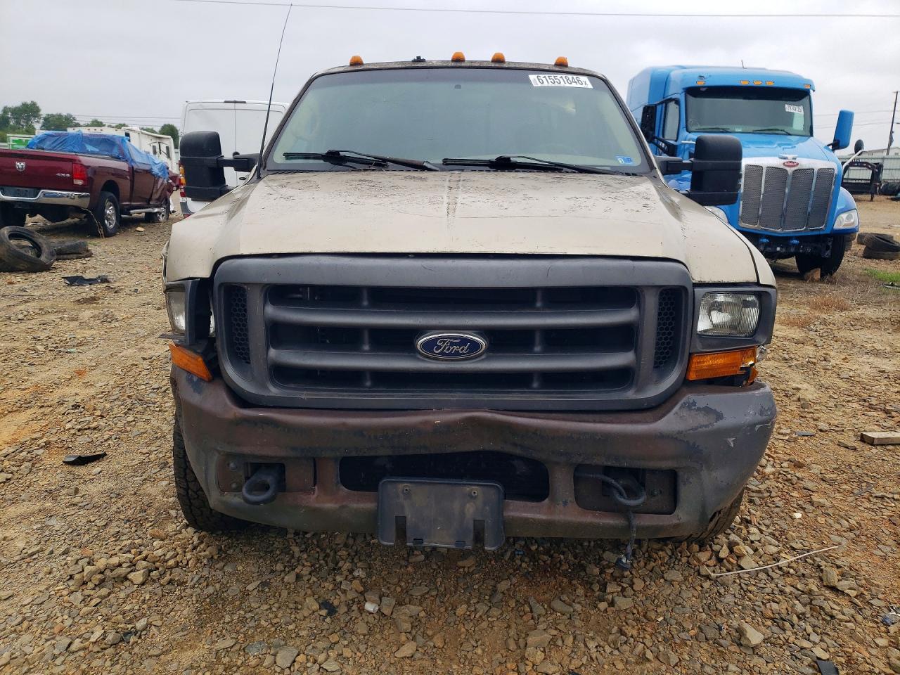 2000 Ford F350 Super Duty Gold vin: 1FTWX33F7YEB52492