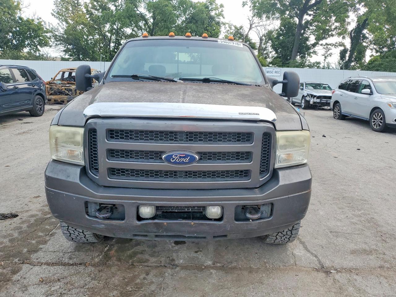 2005 Ford F350 Super Duty Black vin: 1FTWX33P05EC75524