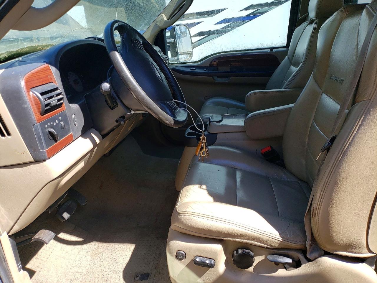 2005 Ford F350 Super Duty Blue vin: 1FTWX33P35EC32831