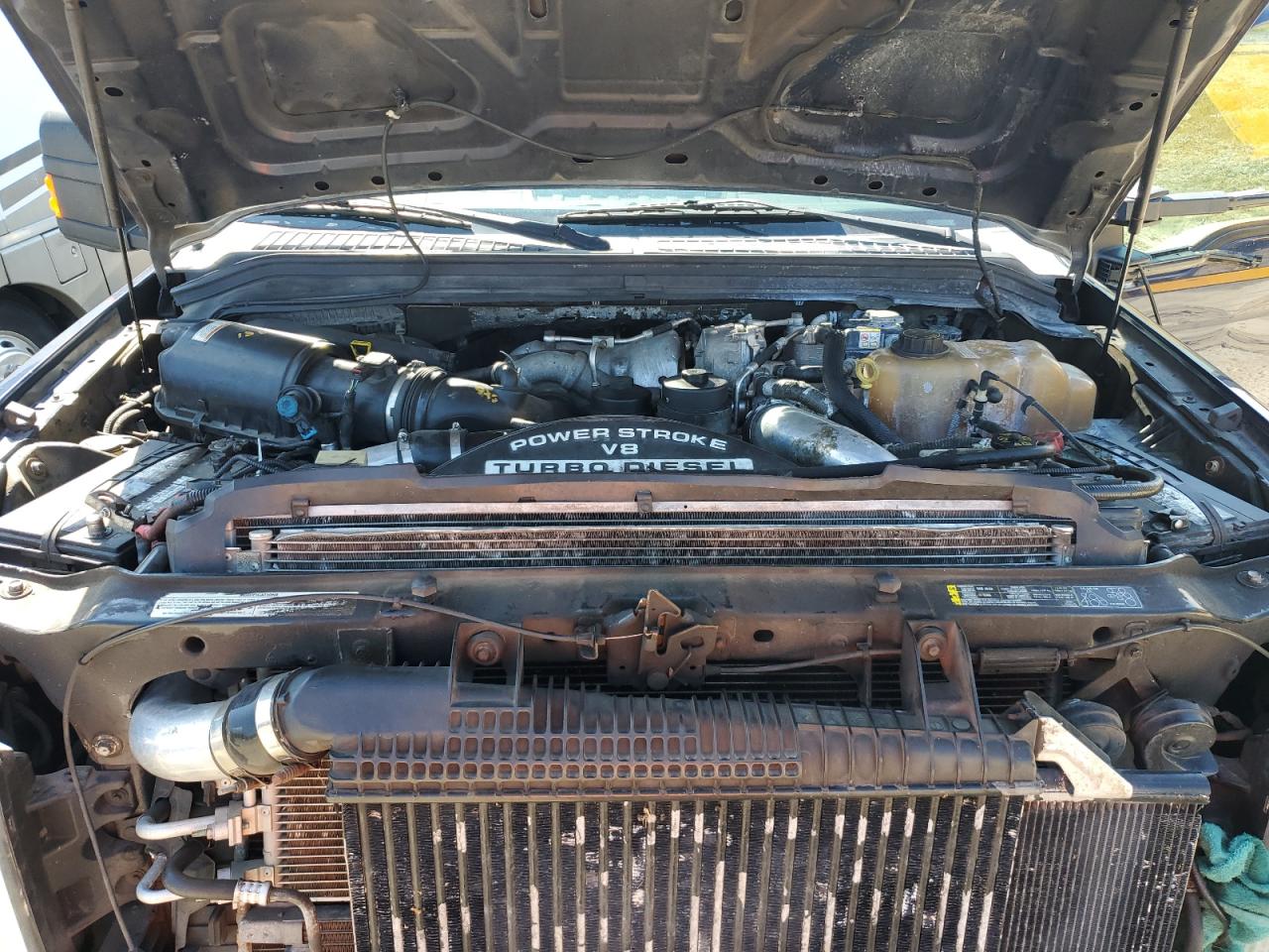 2008 Ford F450 Super Duty Blue vin: 1FTXW43R38EC30015