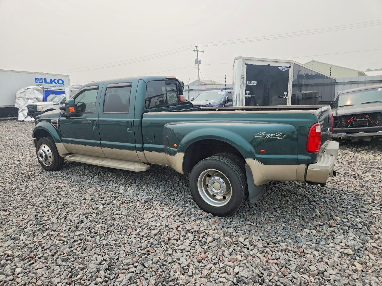 2008 Ford F450 Super Duty Green vin: 1FTXW43R68EB03971