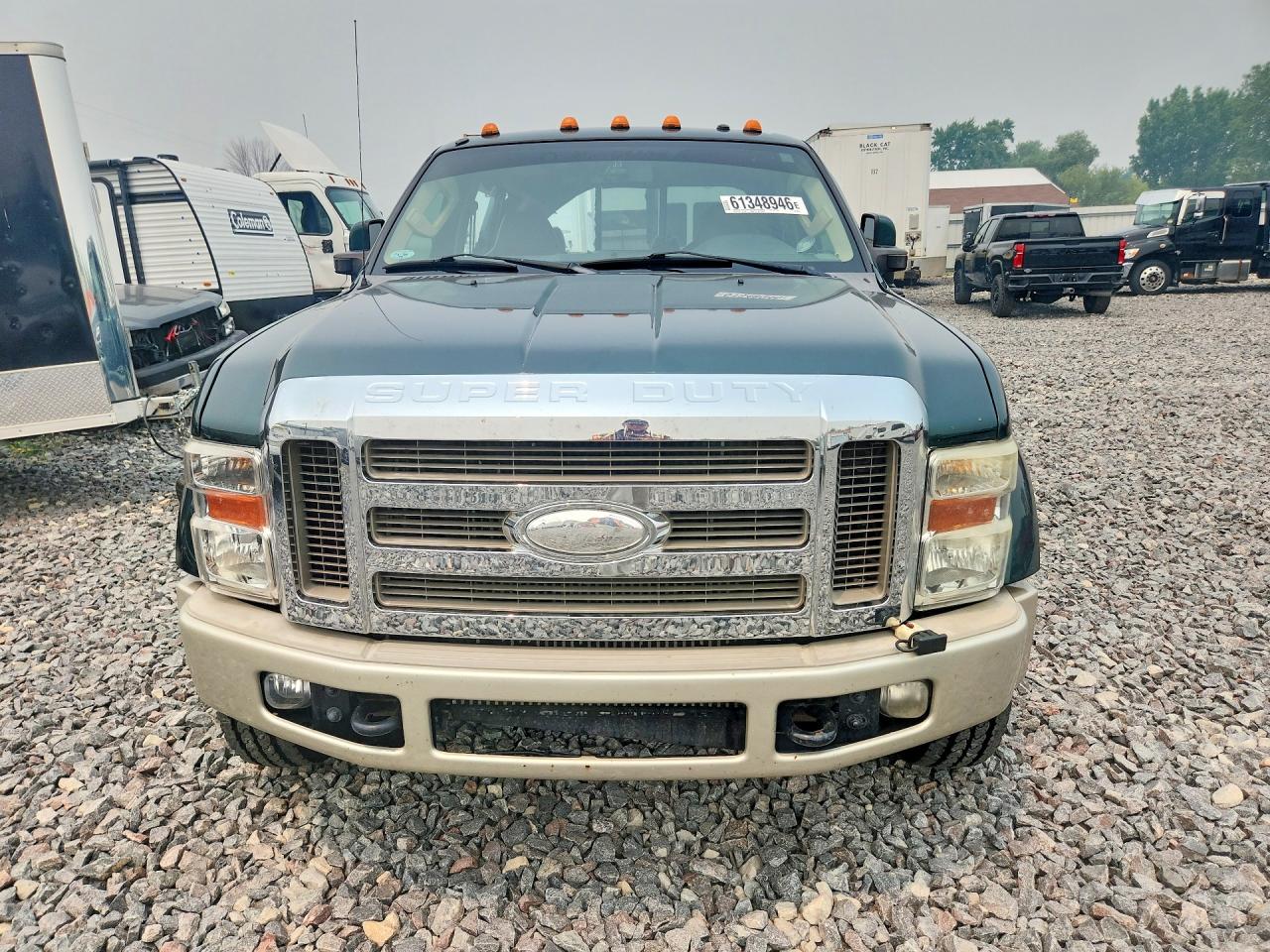 2008 Ford F450 Super Duty Green vin: 1FTXW43R68EB03971