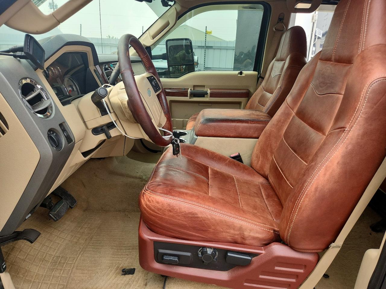 2008 Ford F450 Super Duty Green vin: 1FTXW43R68EB03971