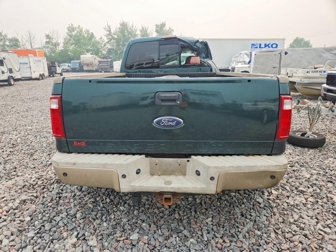 2008 Ford F450 Super Duty Green vin: 1FTXW43R68EB03971