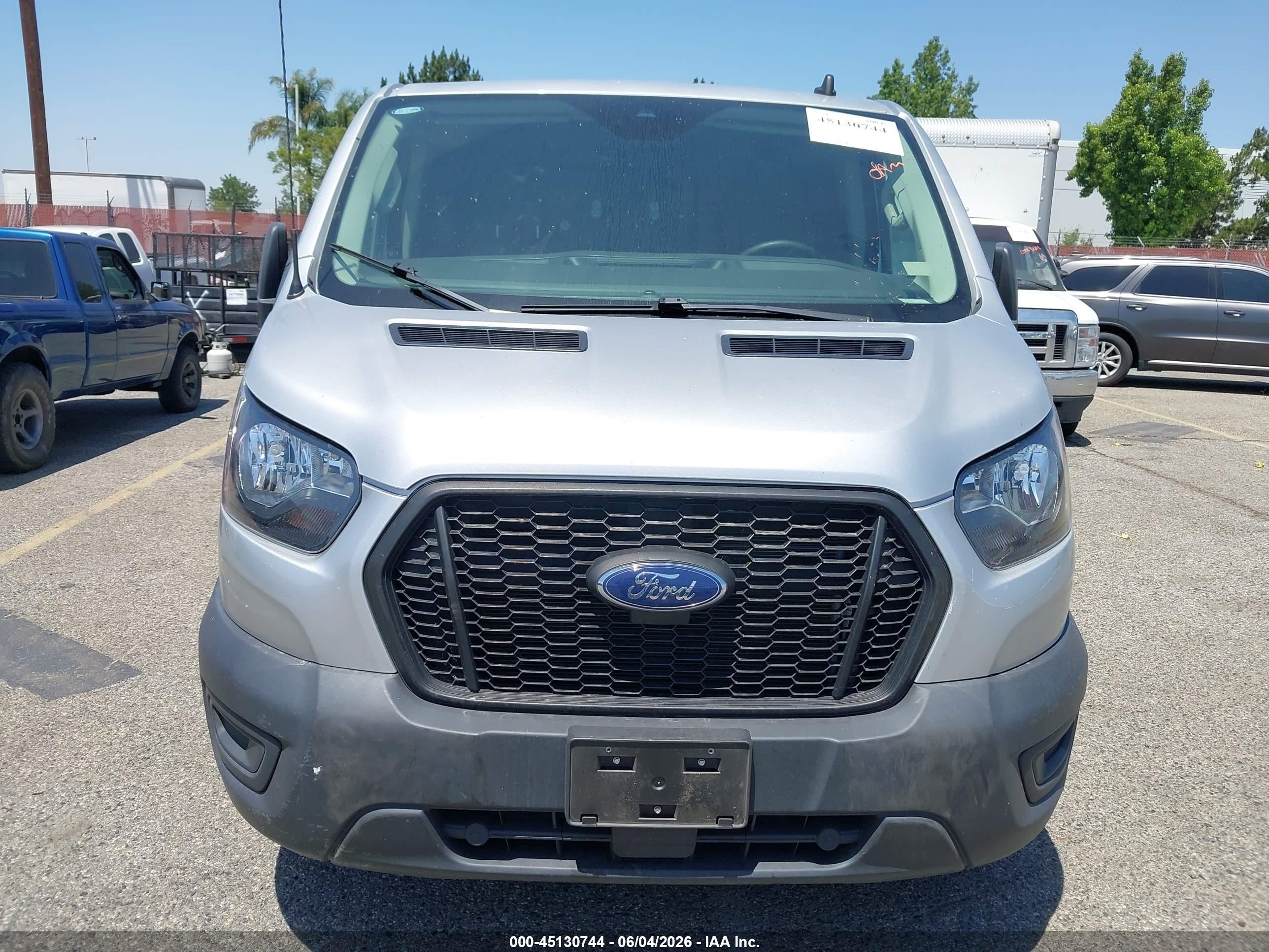 2023 Ford Transit-150   Silver vin: 1FTYE1Y87PKB93721