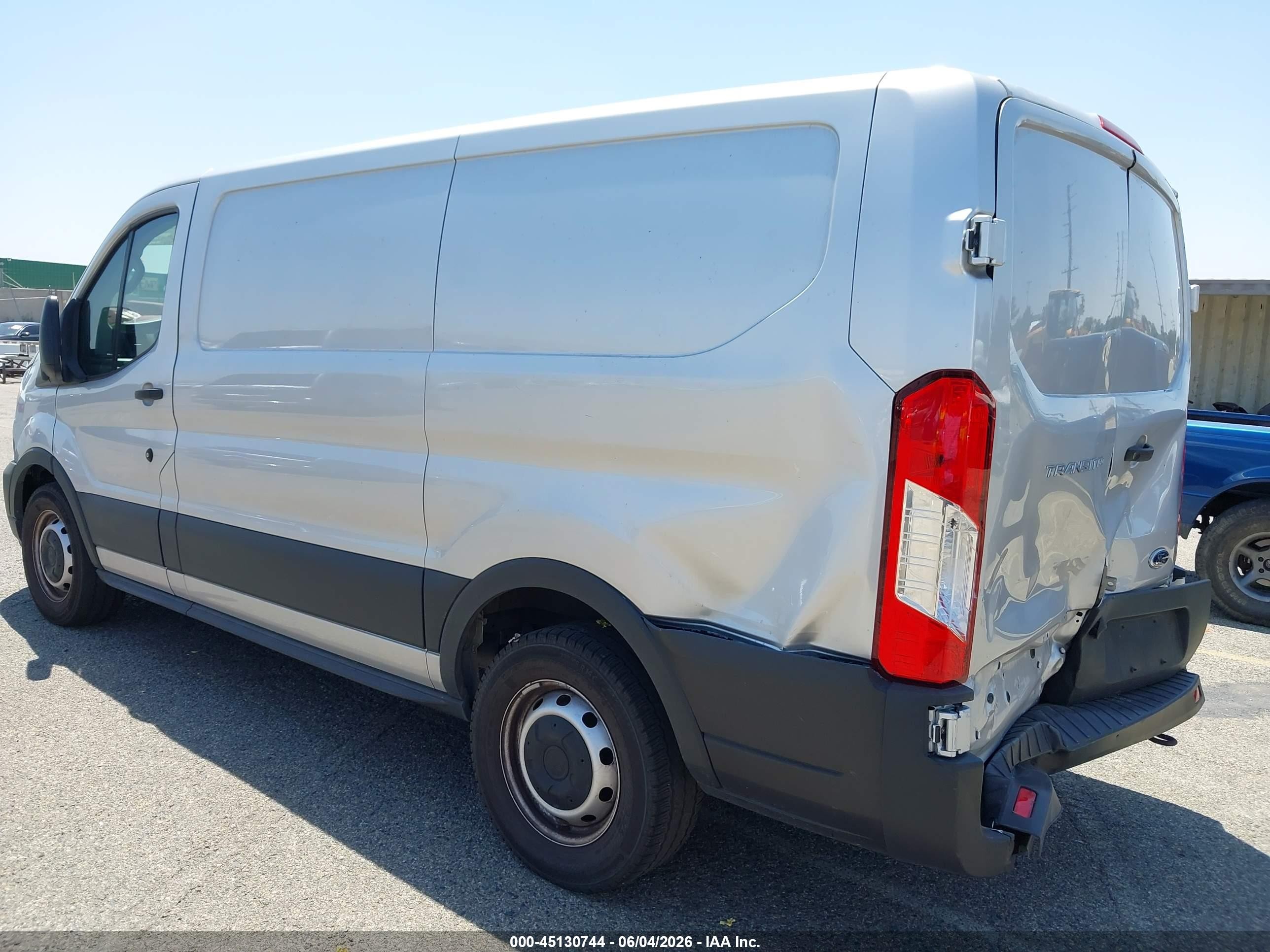2023 Ford Transit-150   Silver vin: 1FTYE1Y87PKB93721