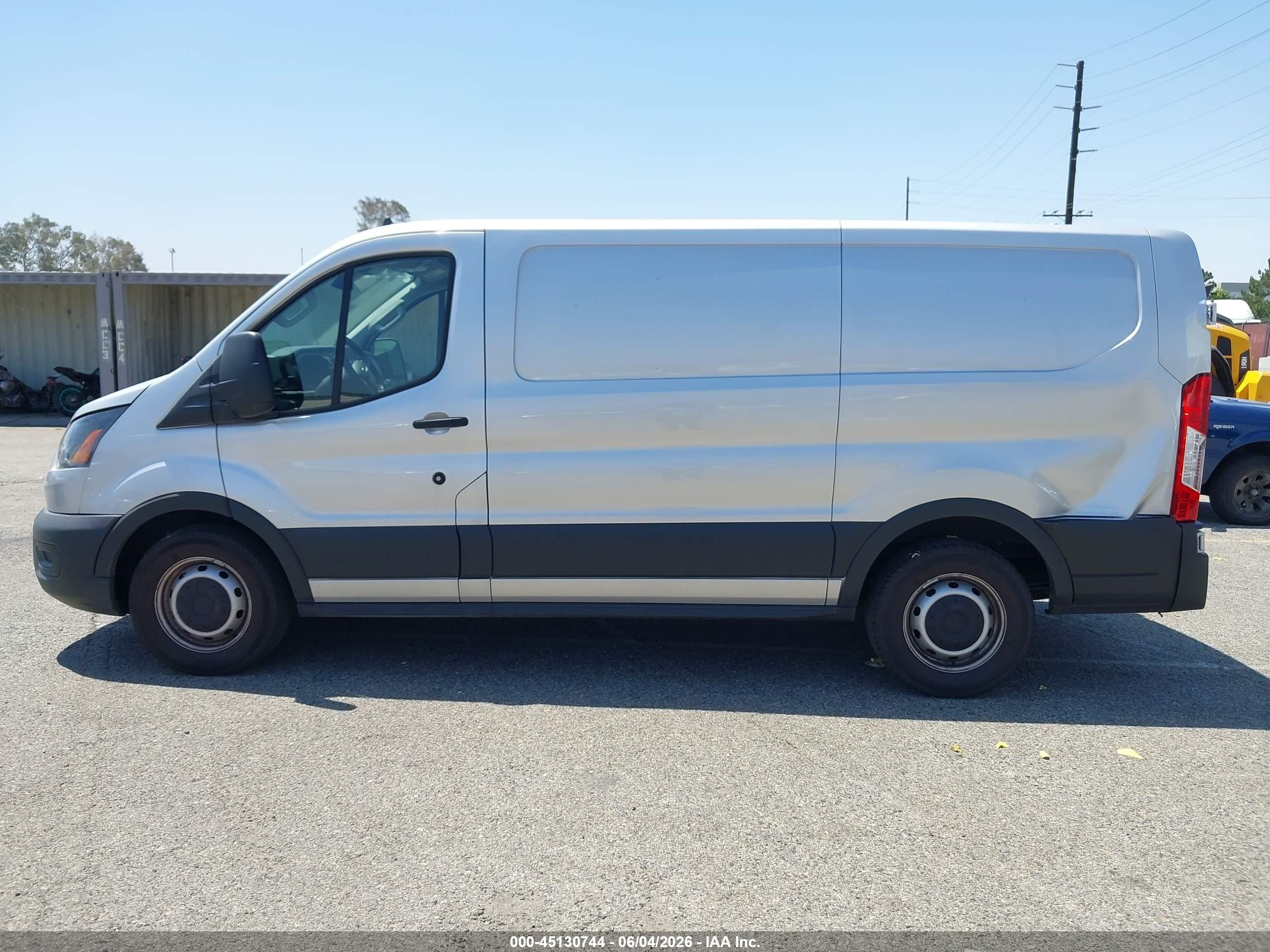 2023 Ford Transit-150   Silver vin: 1FTYE1Y87PKB93721