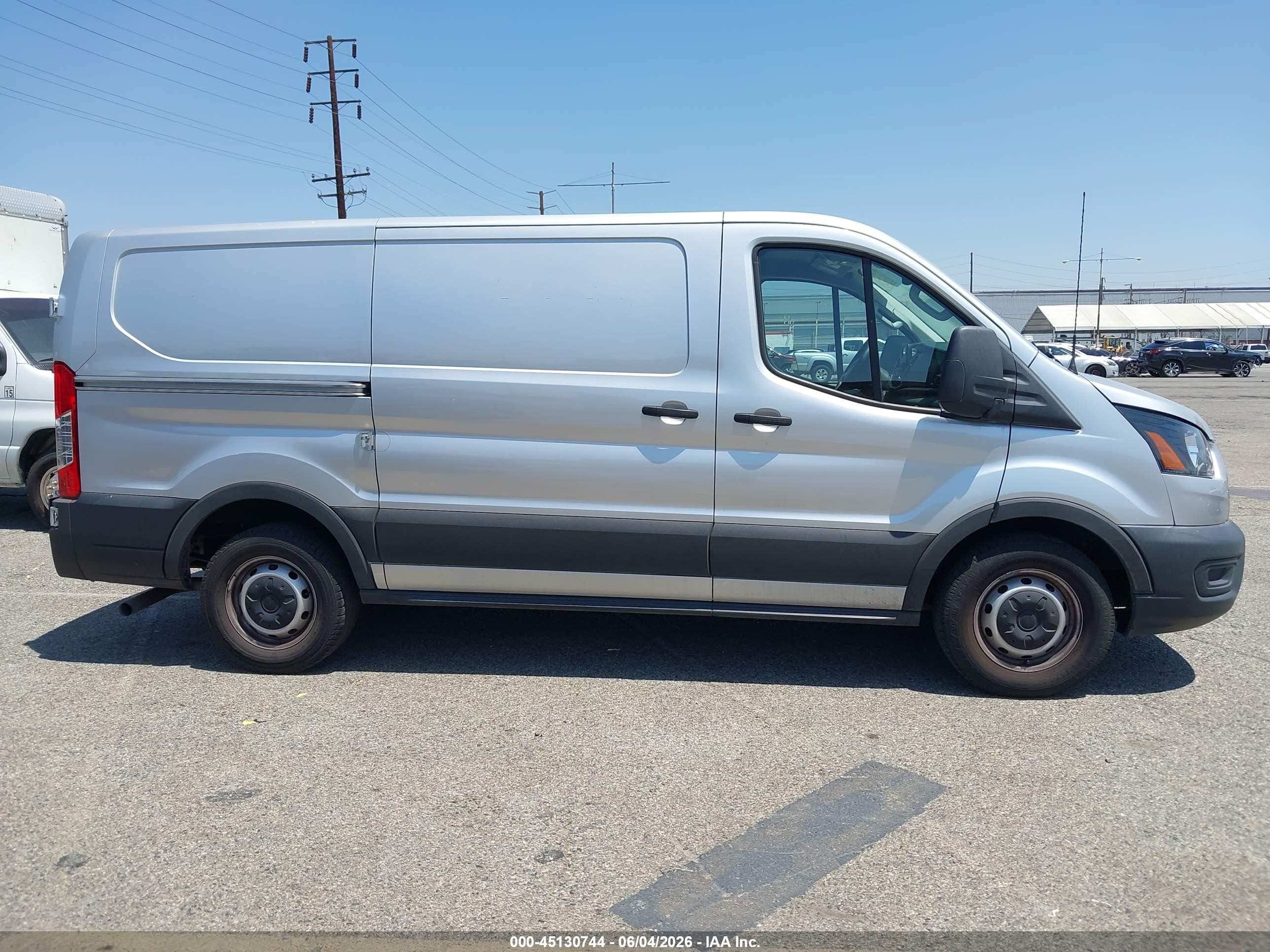 2023 Ford Transit-150   Silver vin: 1FTYE1Y87PKB93721
