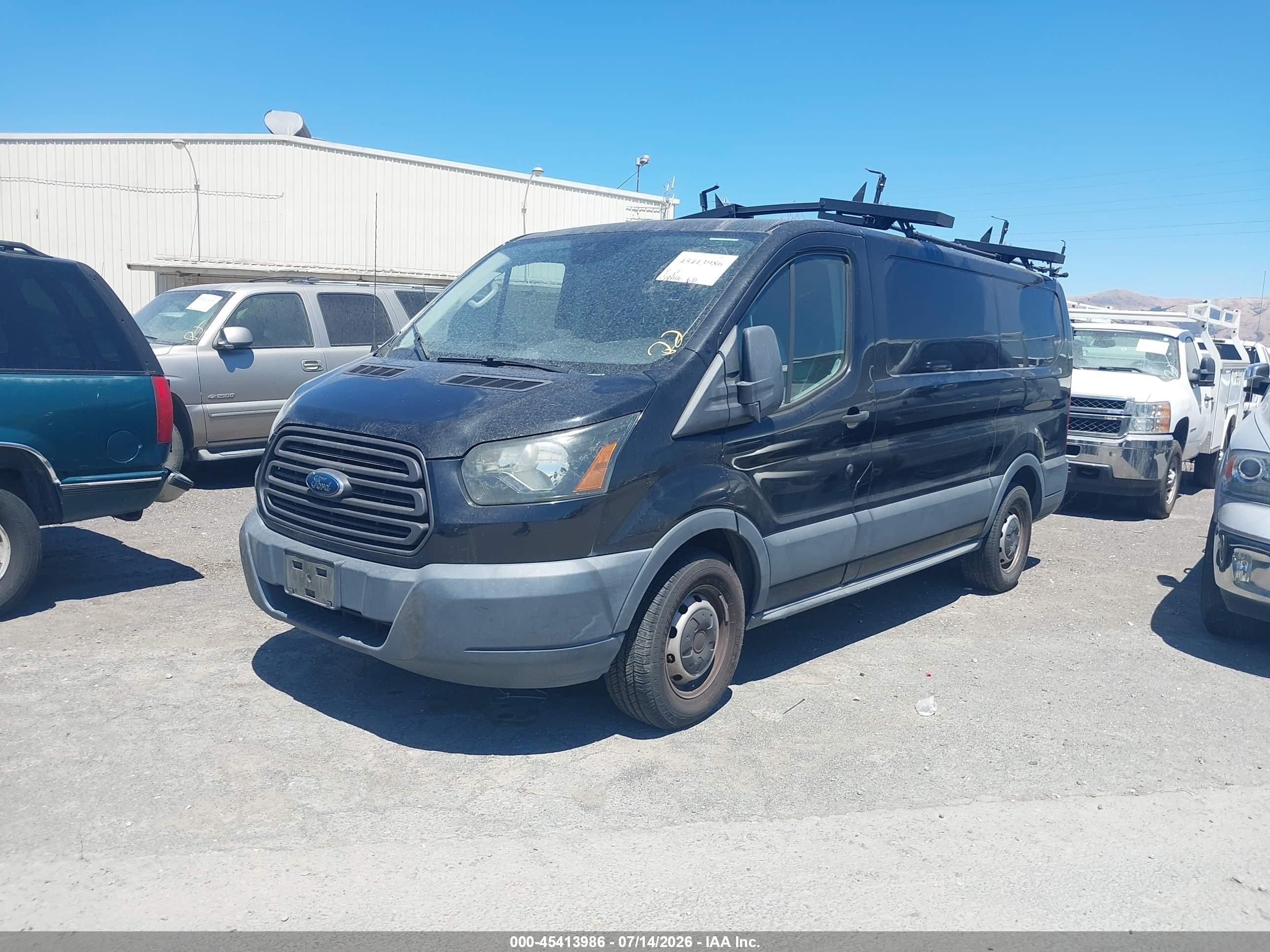 2015 Ford Transit-150   Black vin: 1FTYE1YM0FKA21672