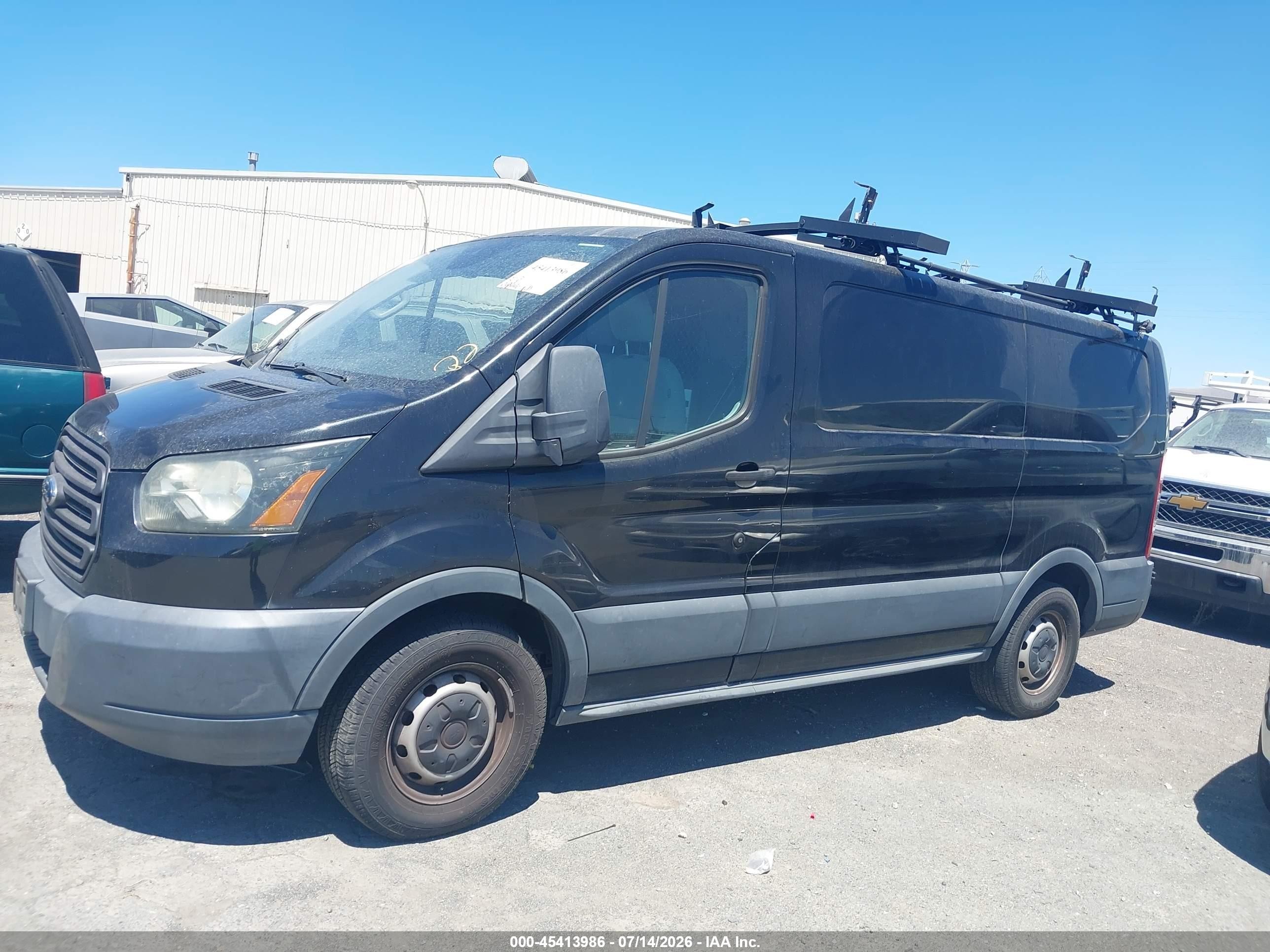 2015 Ford Transit-150   Black vin: 1FTYE1YM0FKA21672