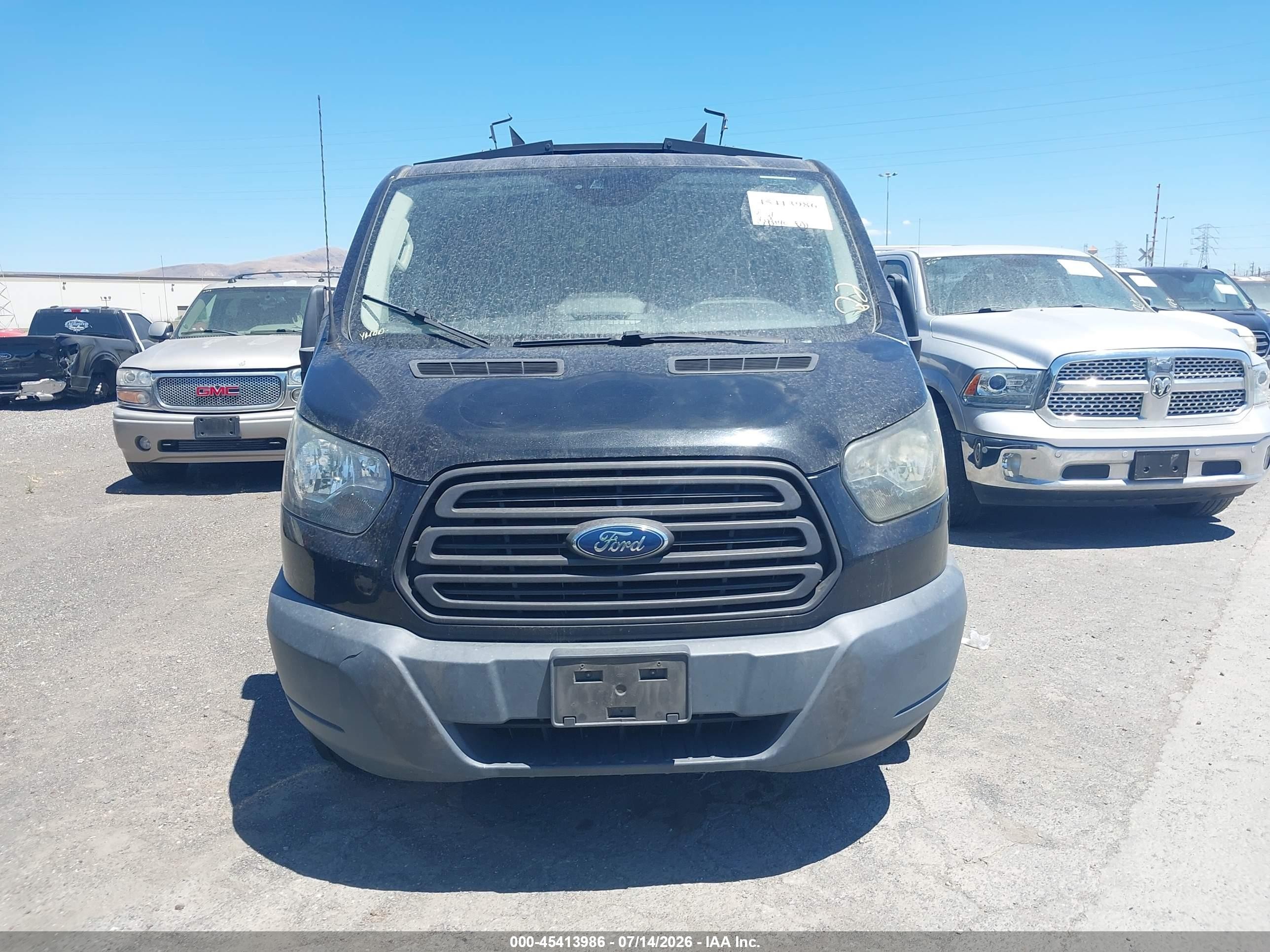 2015 Ford Transit-150   Black vin: 1FTYE1YM0FKA21672