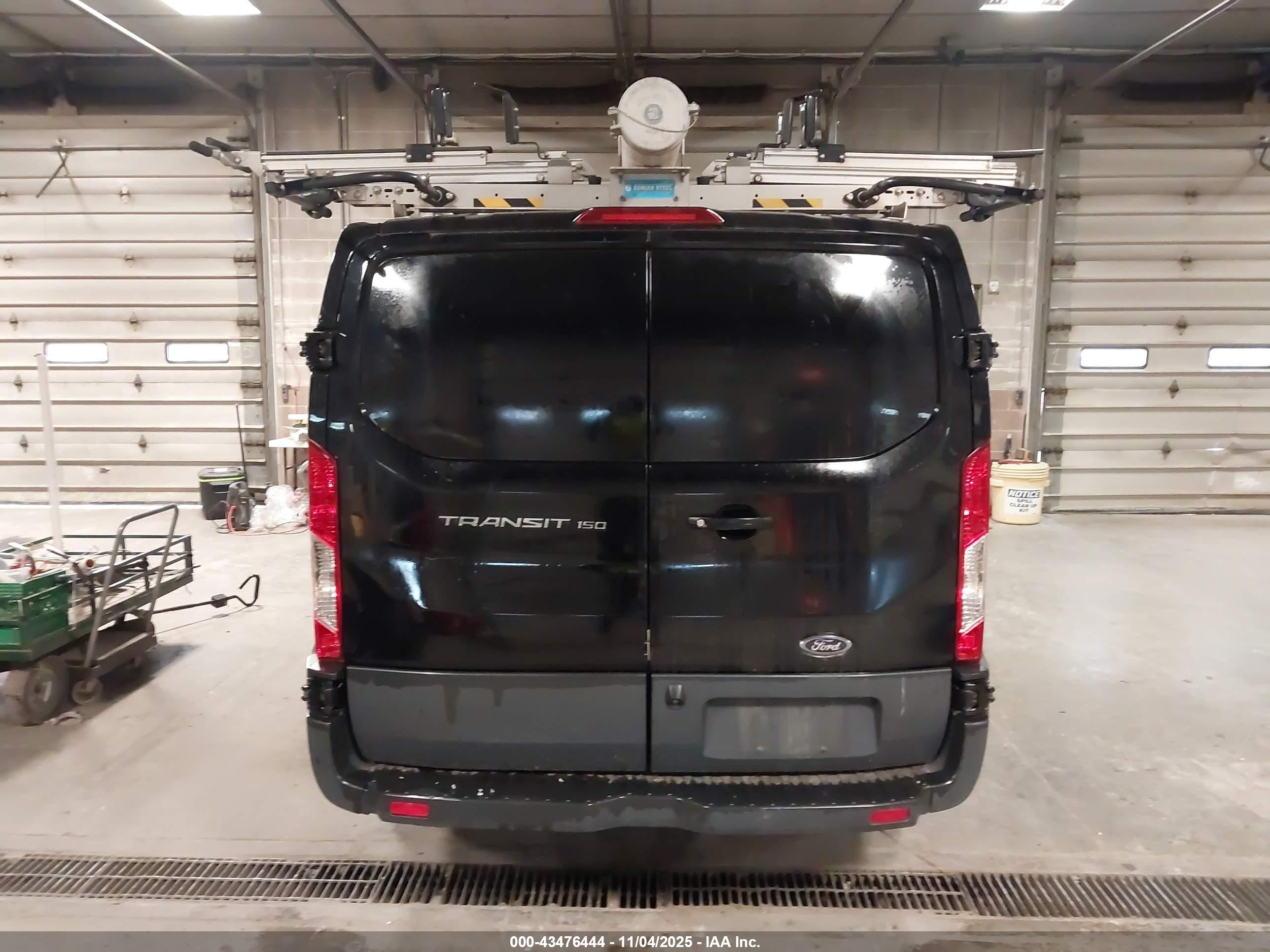 2018 Ford Transit-150   Black vin: 1FTYE1YM1JKA11533