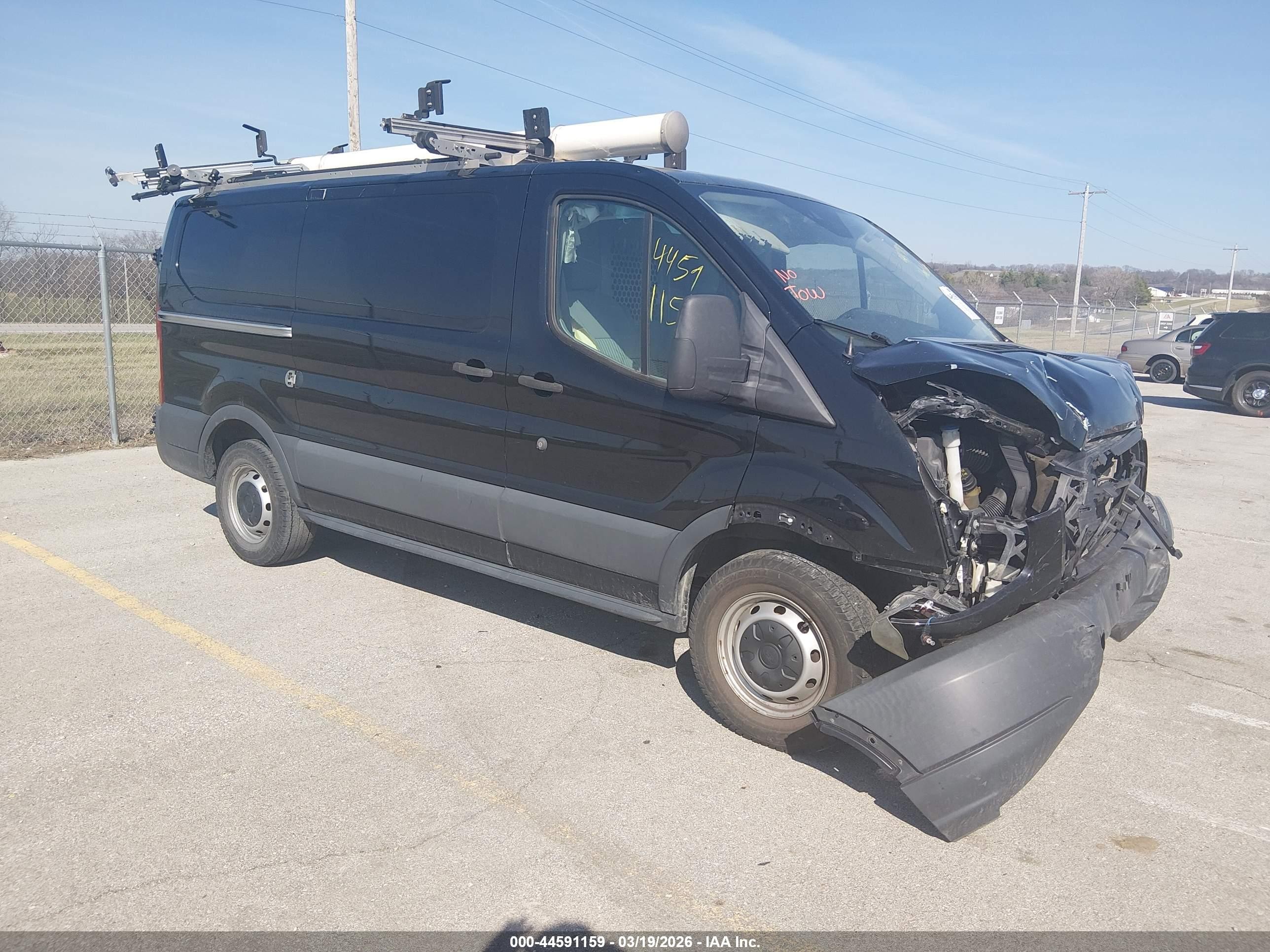 2016 Ford Transit-150   Black vin: 1FTYE1YM6GKB54292