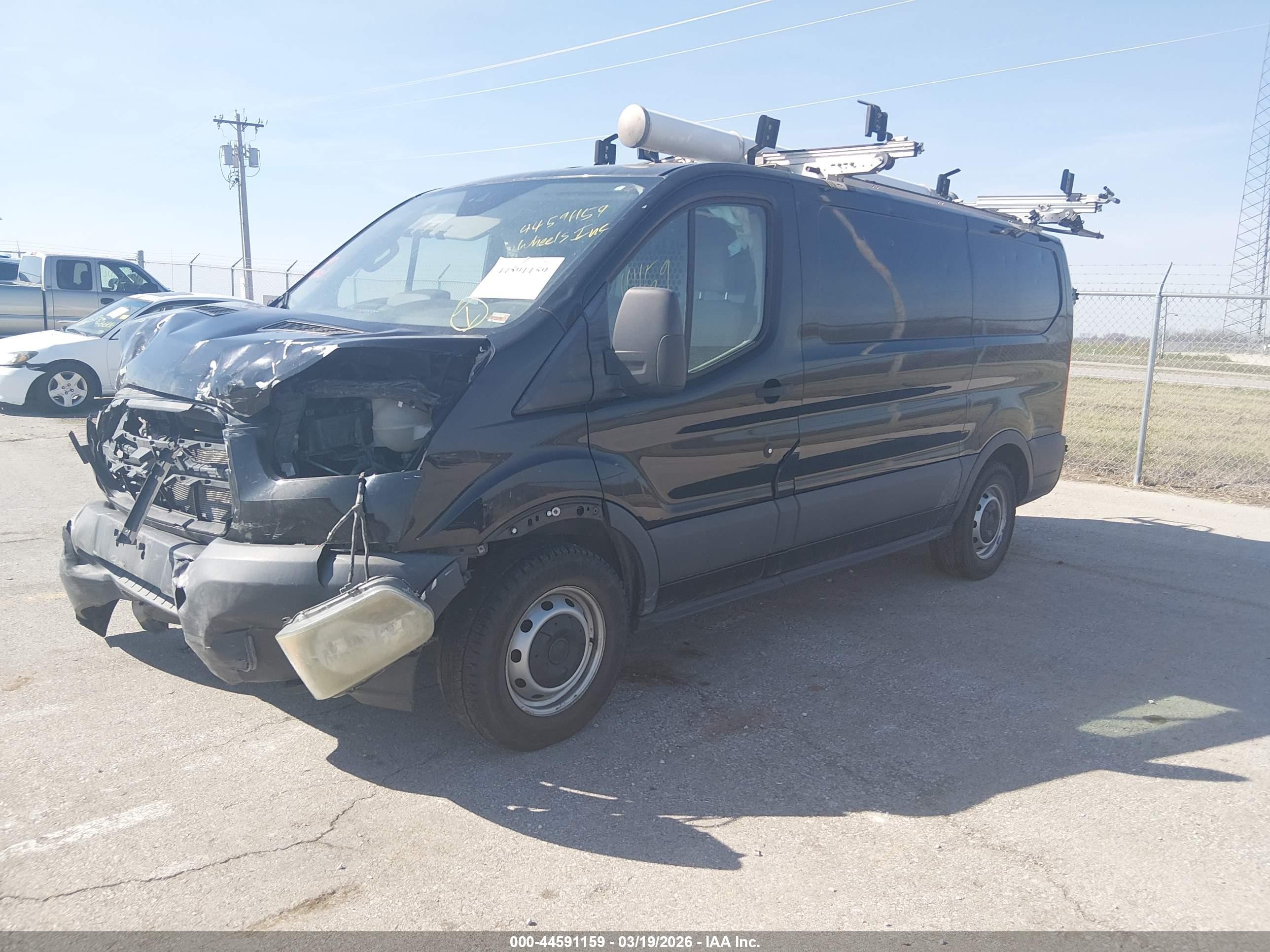 2016 Ford Transit-150   Black vin: 1FTYE1YM6GKB54292