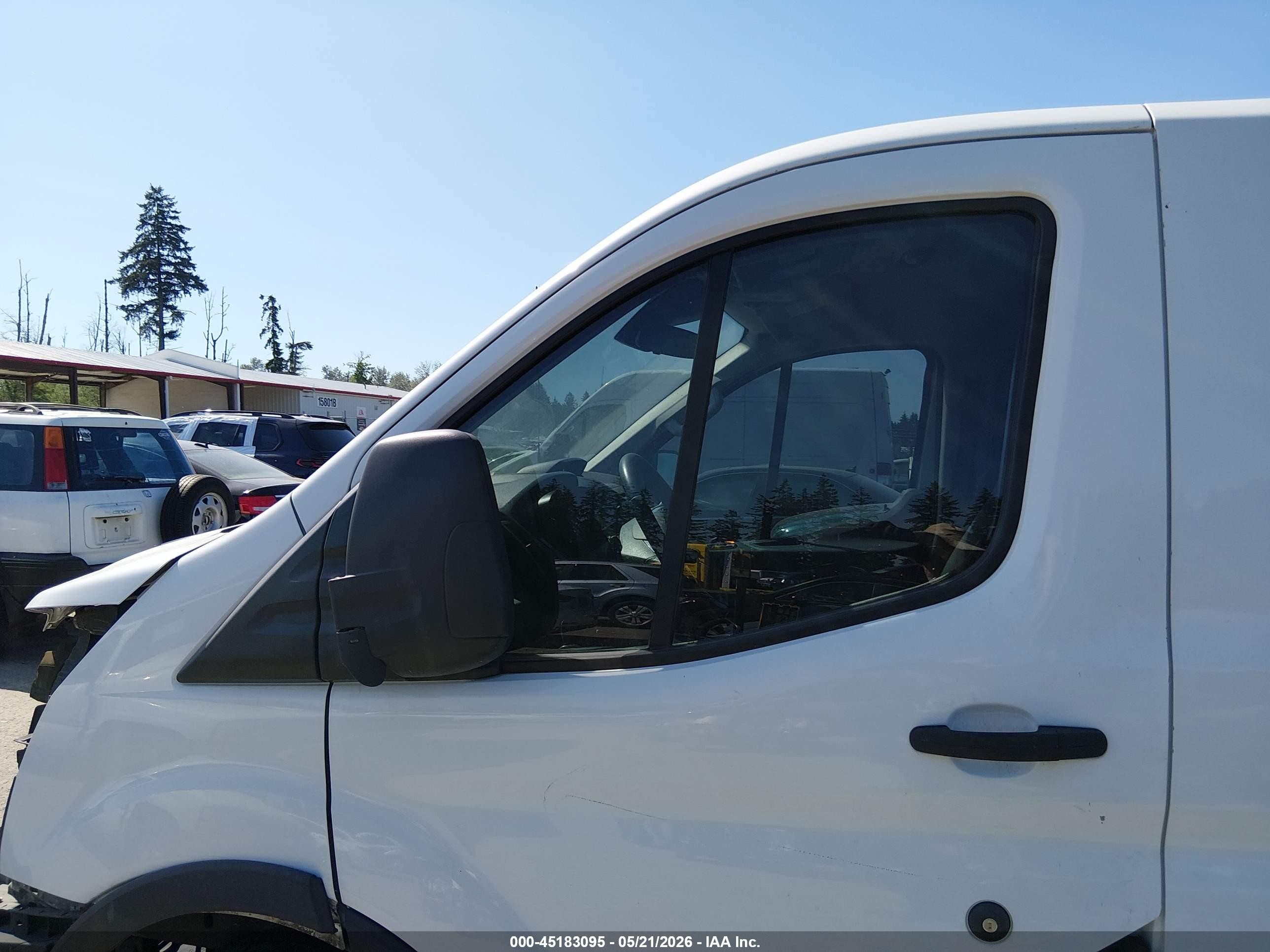 2016 Ford Transit-150   White vin: 1FTYE1YM7GKA89422
