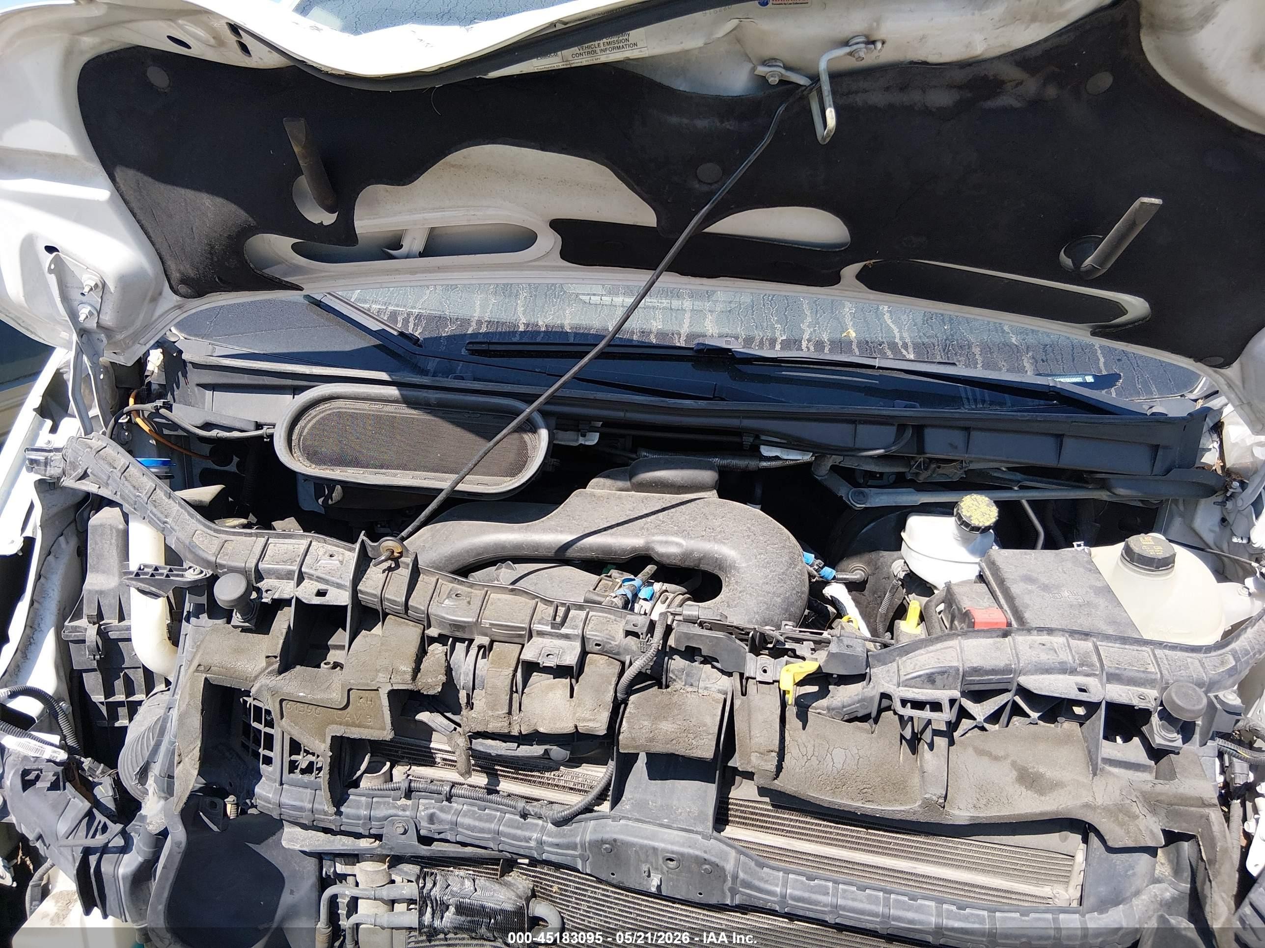 2016 Ford Transit-150   White vin: 1FTYE1YM7GKA89422