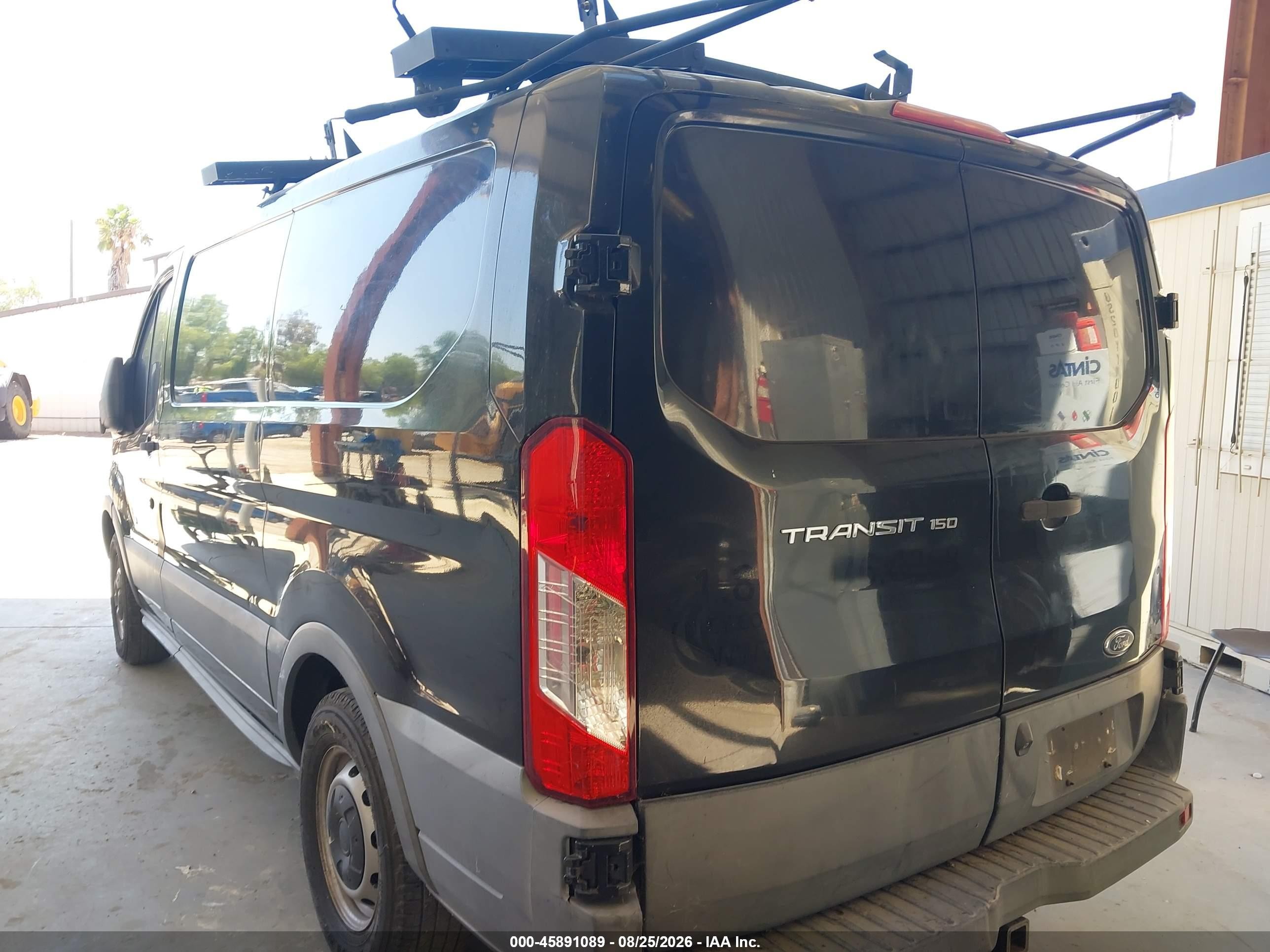 2015 Ford Transit-150   Black vin: 1FTYE1YM8FKA87287