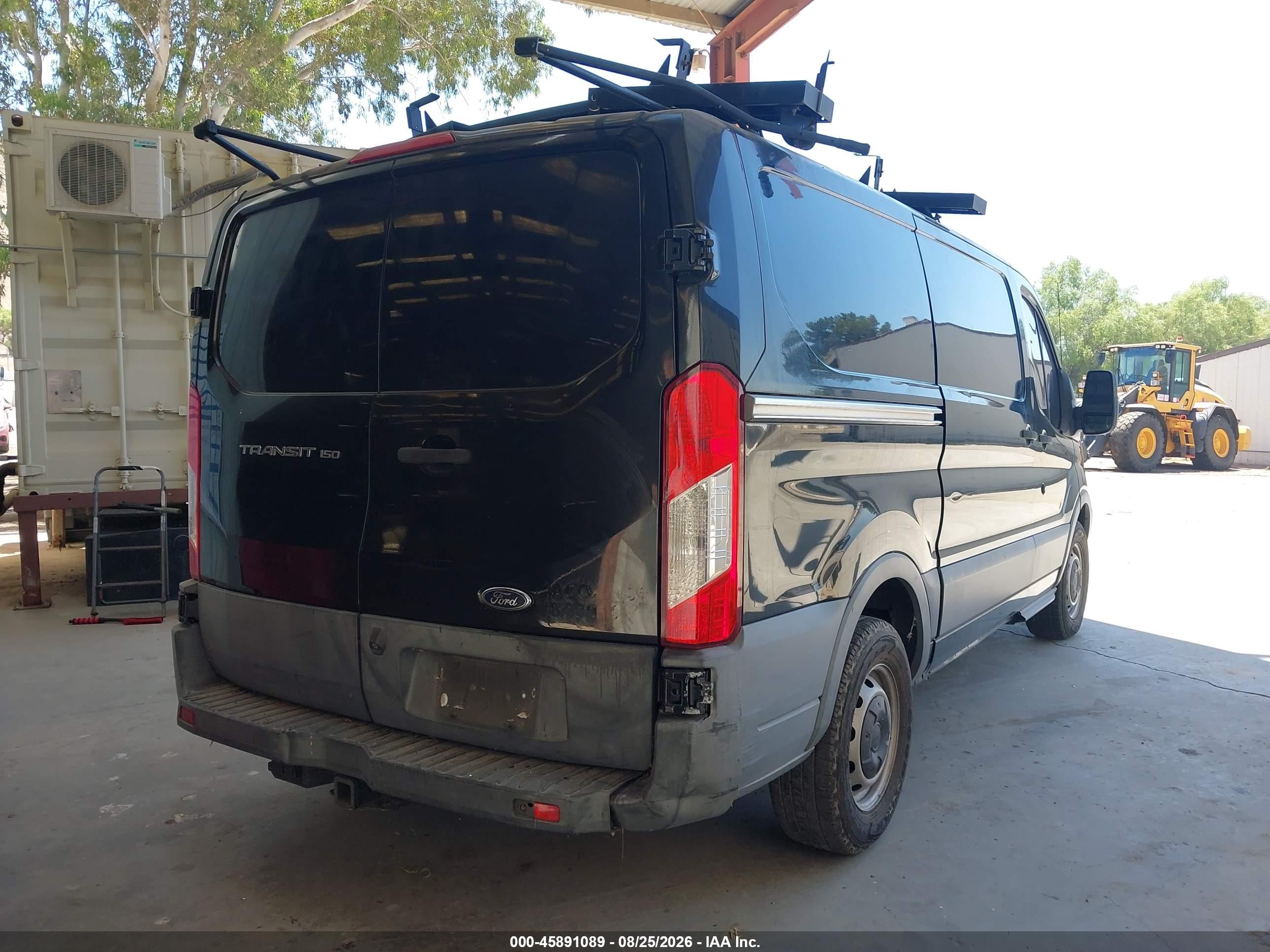 2015 Ford Transit-150   Black vin: 1FTYE1YM8FKA87287