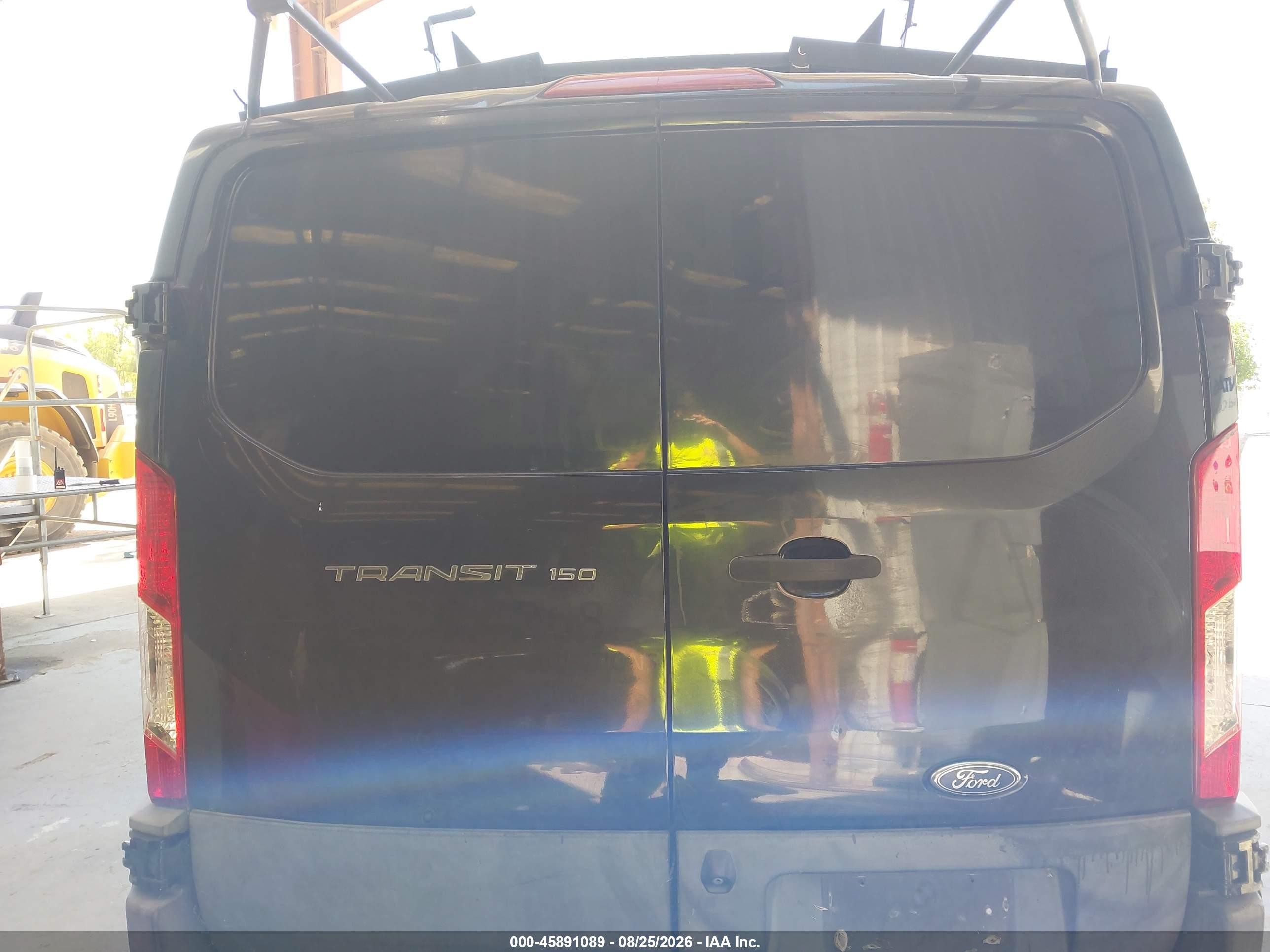 2015 Ford Transit-150   Black vin: 1FTYE1YM8FKA87287