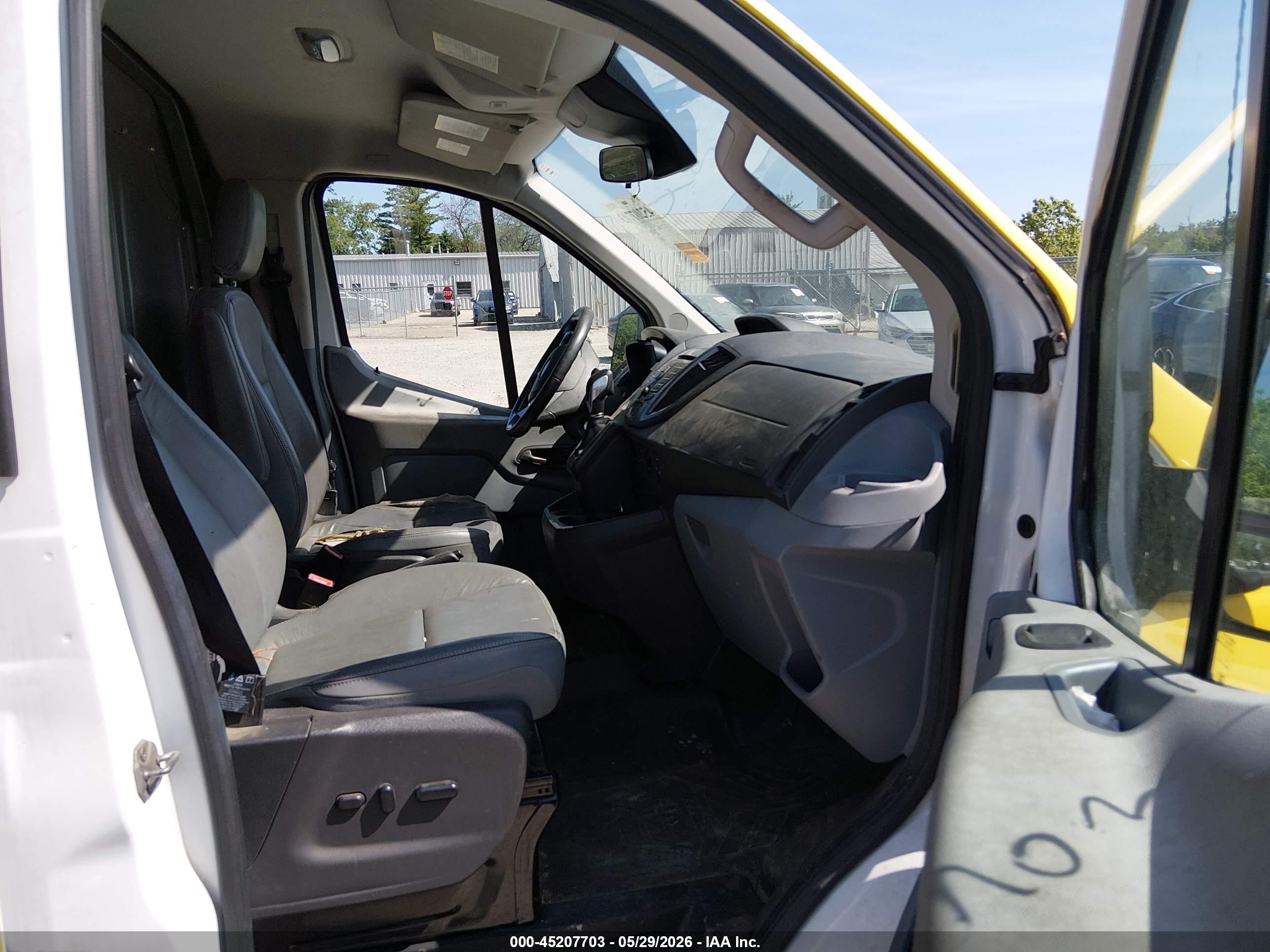 2015 Ford Transit-150   Yellow vin: 1FTYE1YM9FKA27129