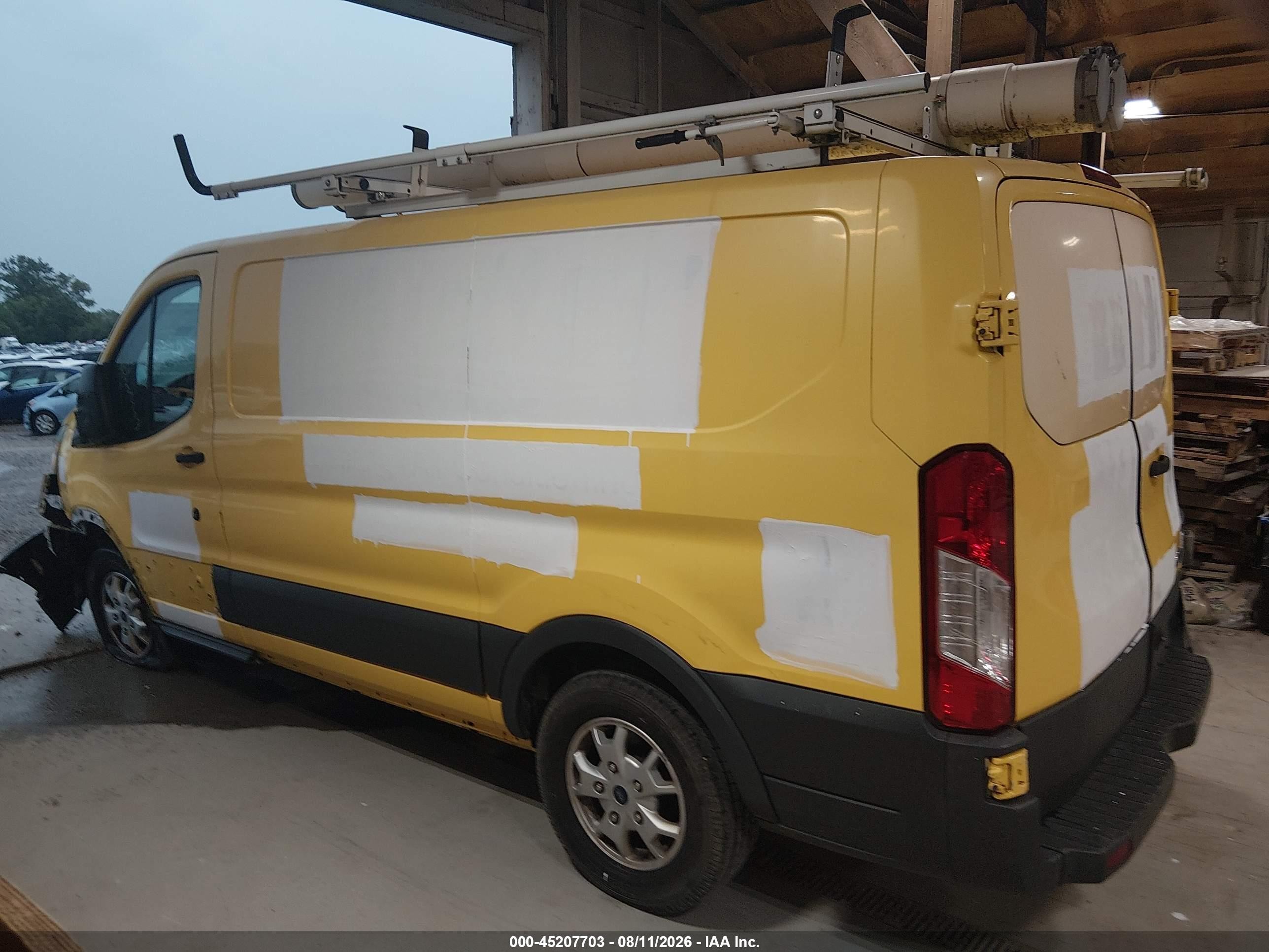 2015 Ford Transit-150   Yellow vin: 1FTYE1YM9FKA27129