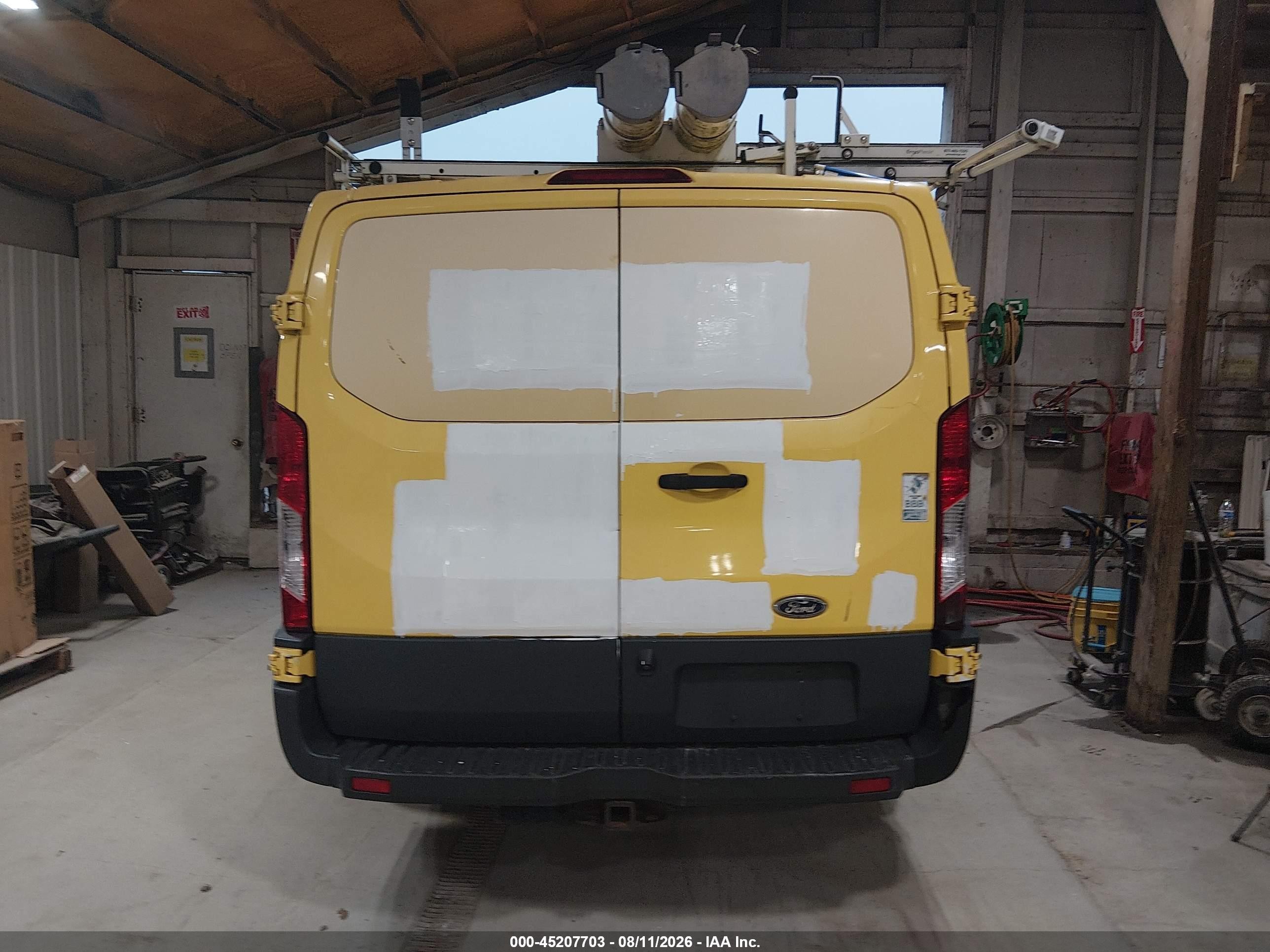 2015 Ford Transit-150   Yellow vin: 1FTYE1YM9FKA27129