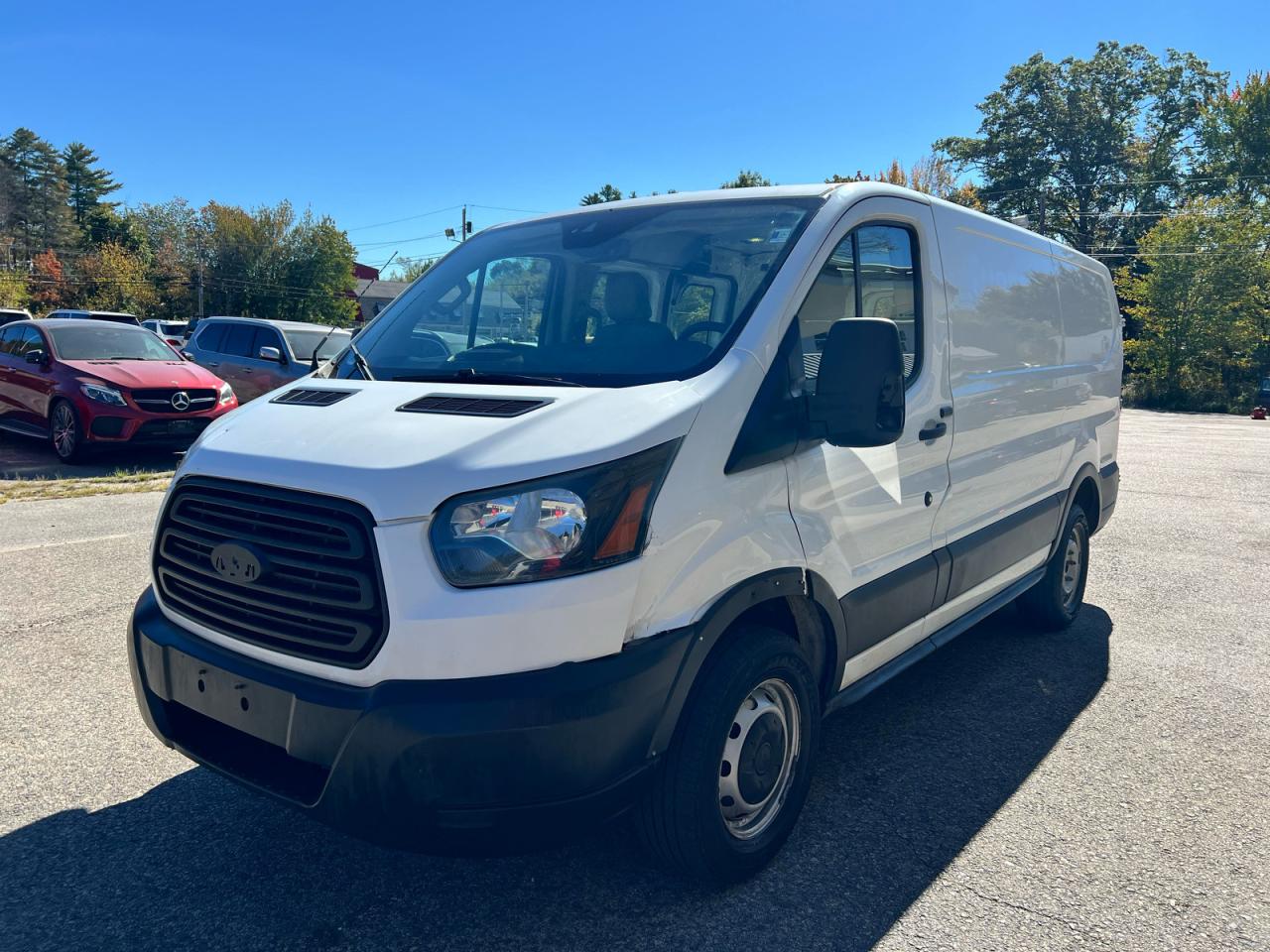 2017 Ford Transit T-150 White vin: 1FTYE1ZM3HKA13258