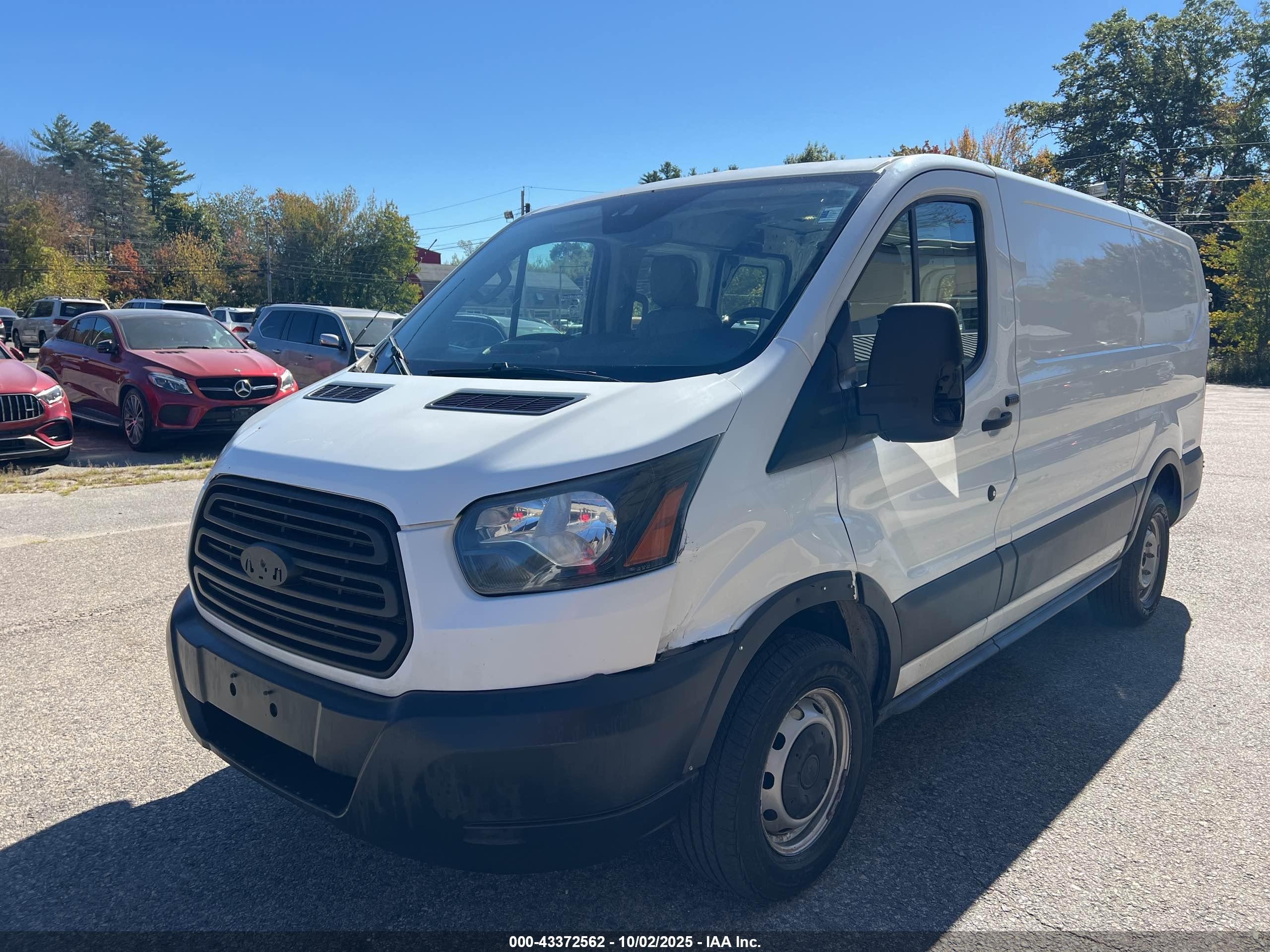 2017 Ford Transit-150   White vin: 1FTYE1ZM3HKA13258