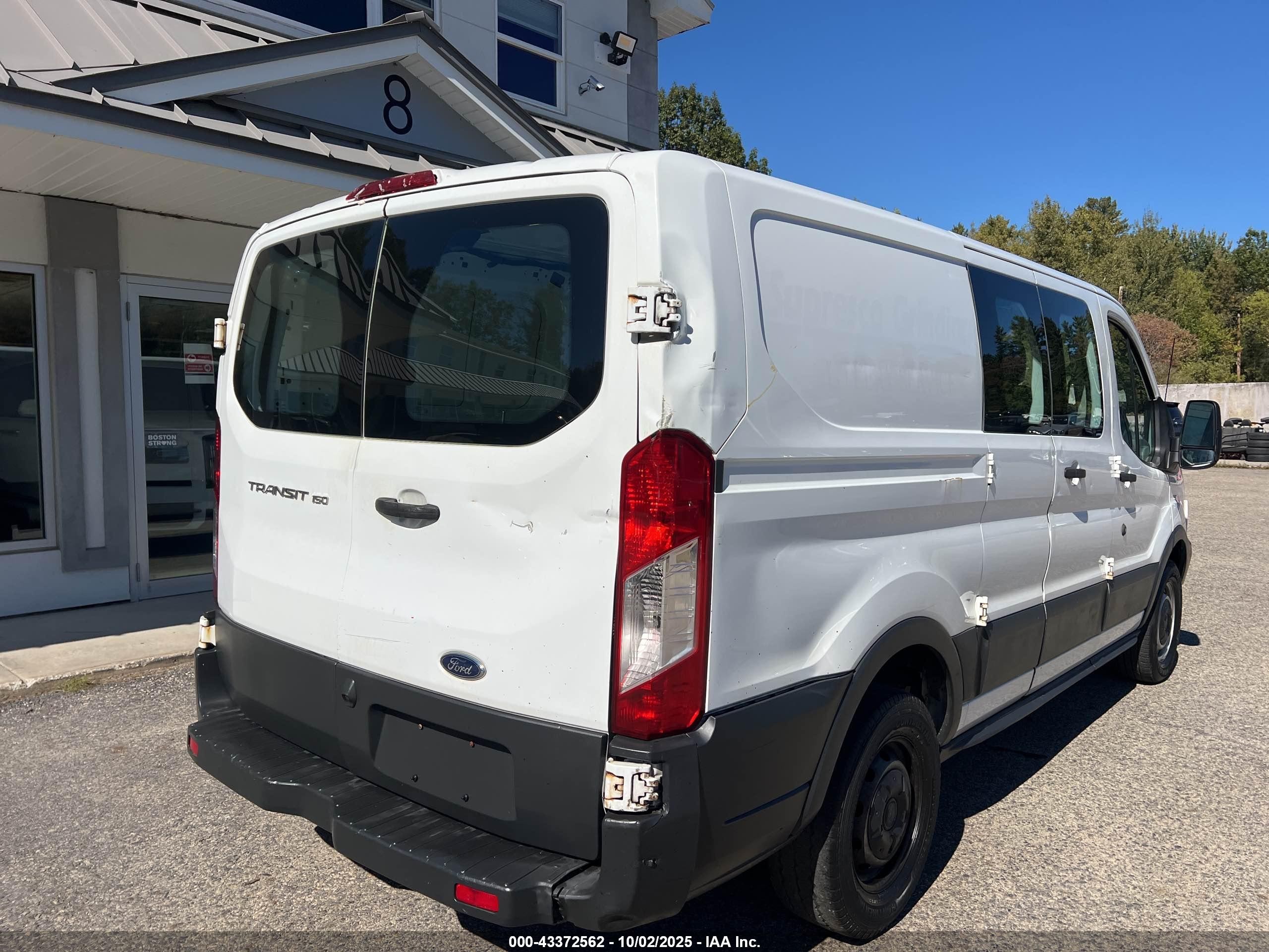 2017 Ford Transit-150   White vin: 1FTYE1ZM3HKA13258