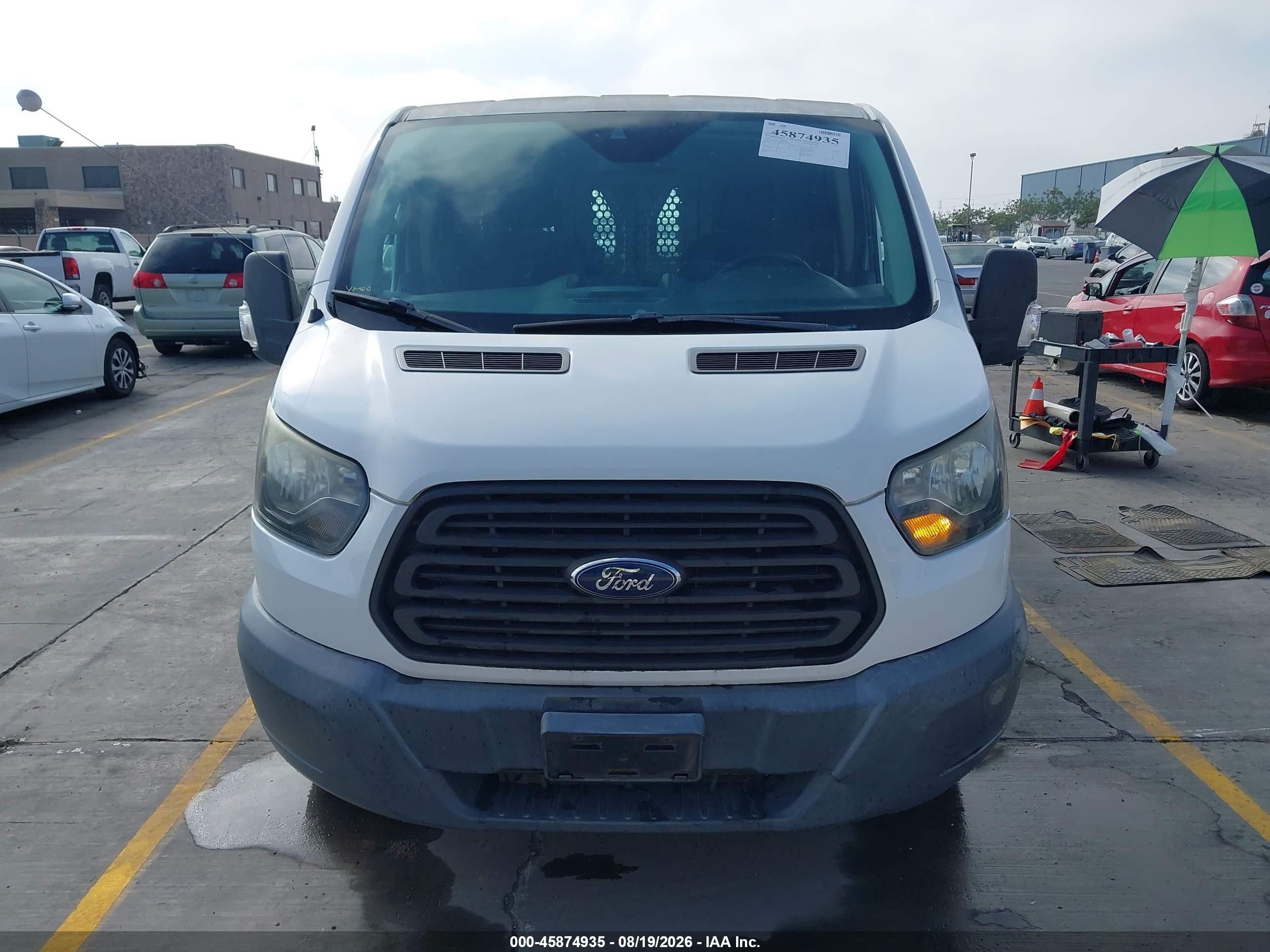 2016 Ford Transit-150 White vin: 1FTYE1ZM4GKA81048