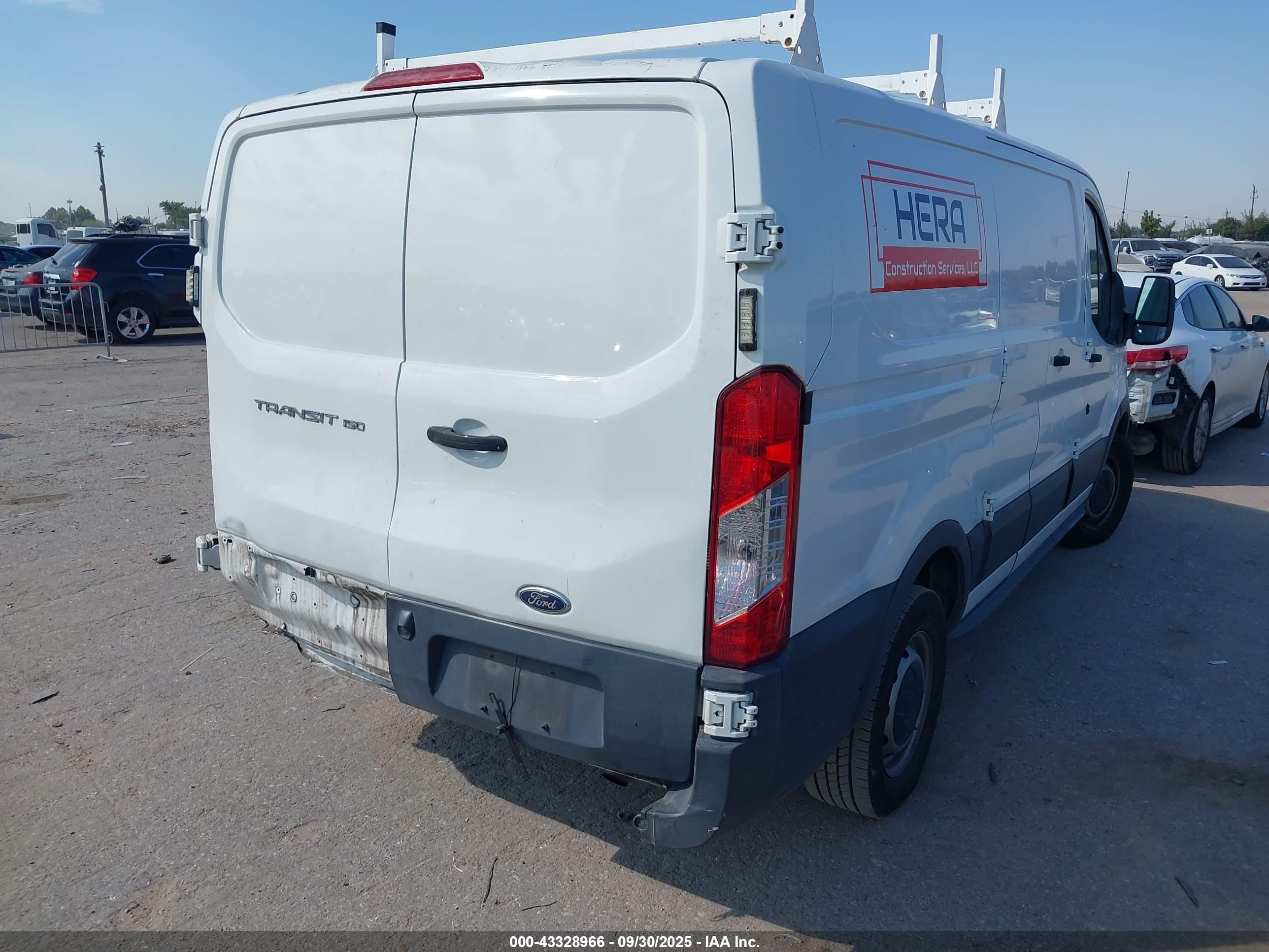 2017 Ford Transit-150   White vin: 1FTYE1ZM8HKB09399