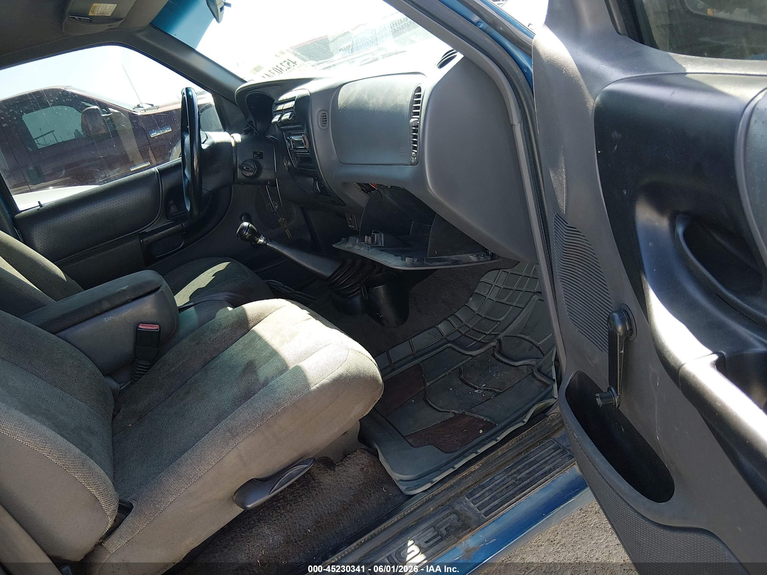 2001 Ford Ranger Xl/xlt Blue vin: 1FTYR10C01PA66291