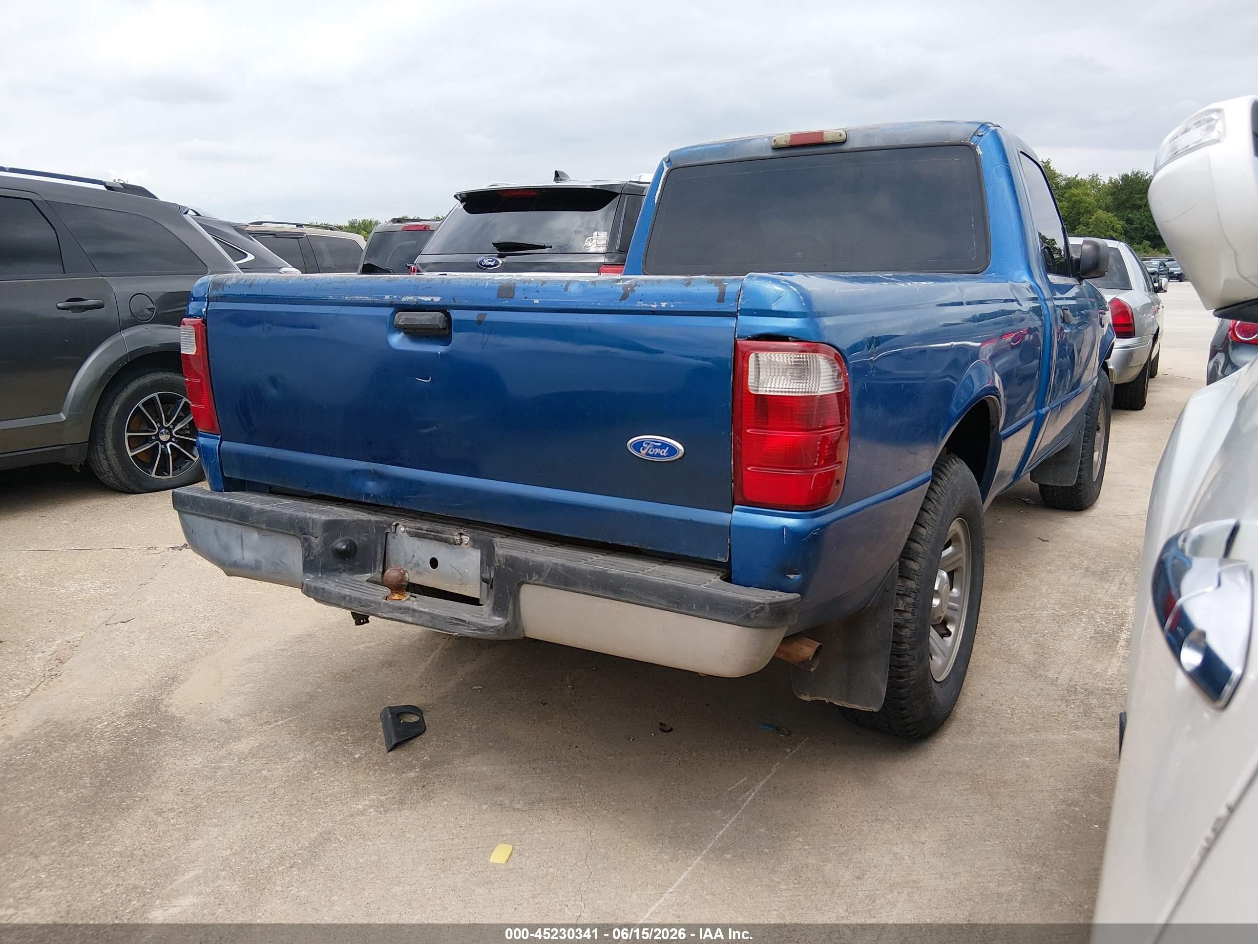 2001 Ford Ranger Xl/xlt Blue vin: 1FTYR10C01PA66291