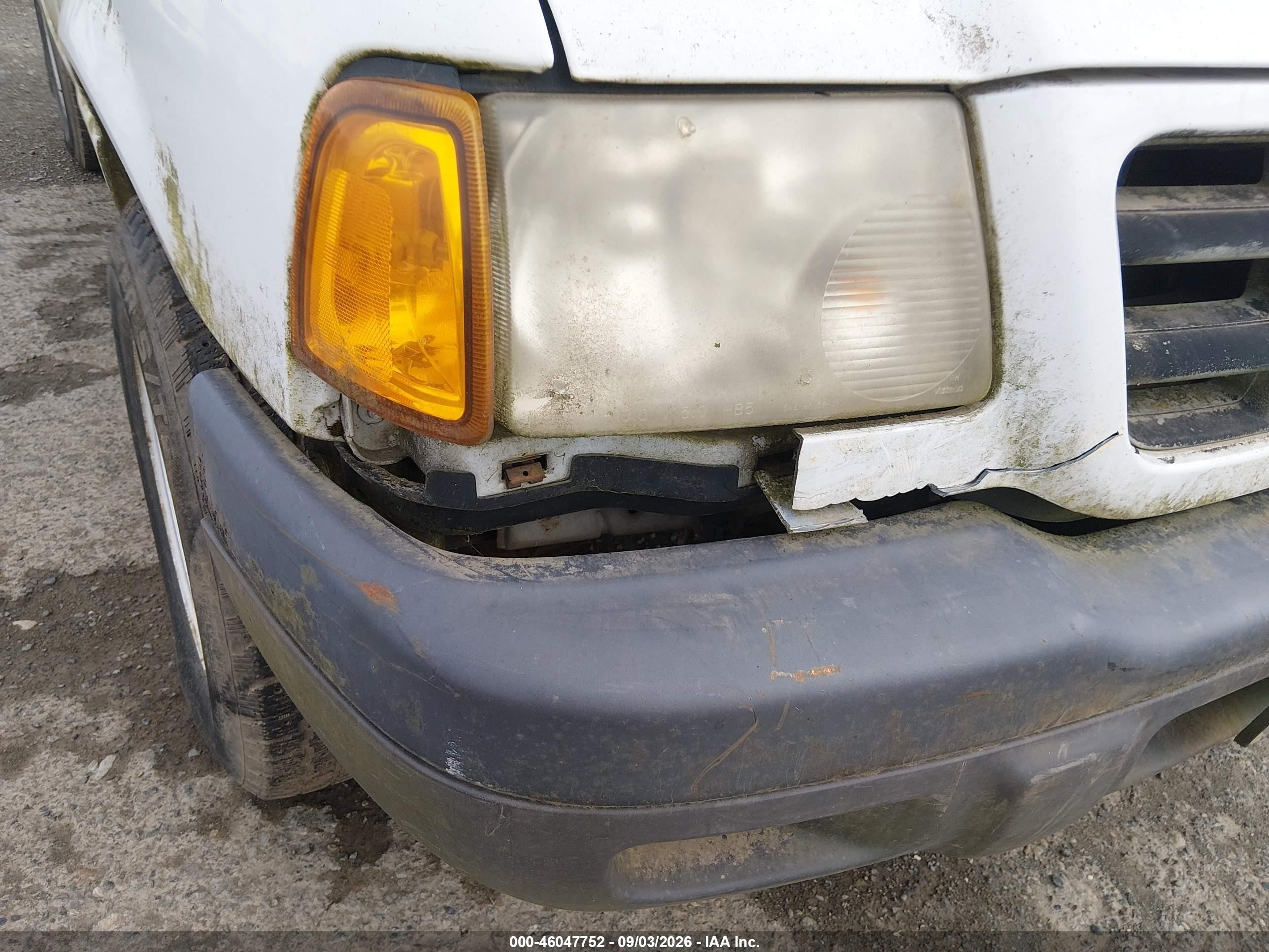 2001 Ford Ranger Xl/xlt White vin: 1FTYR10C01TA03893