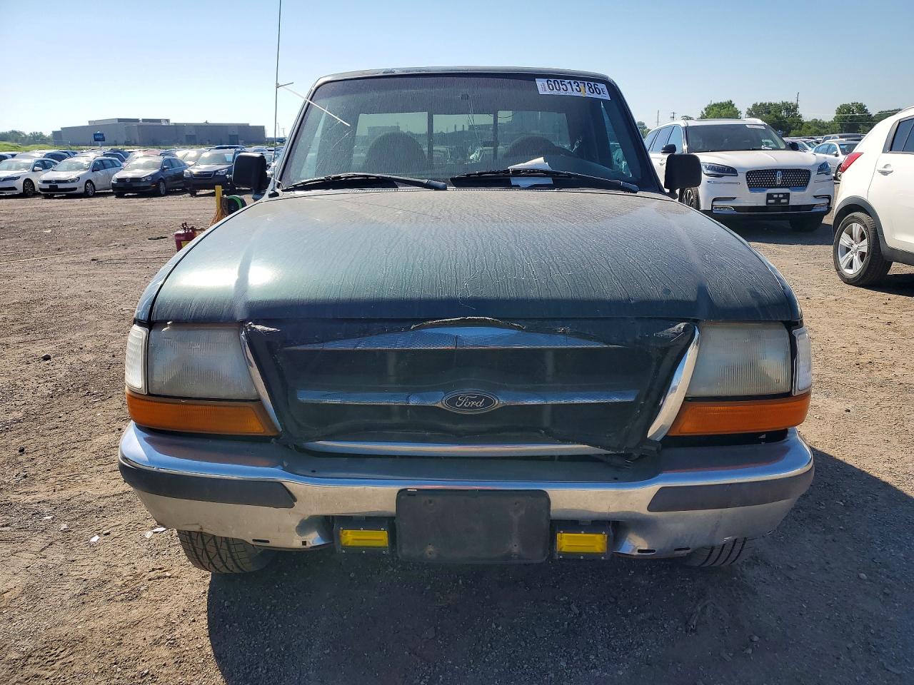 1998 Ford Ranger Green vin: 1FTYR10C0WPB37349